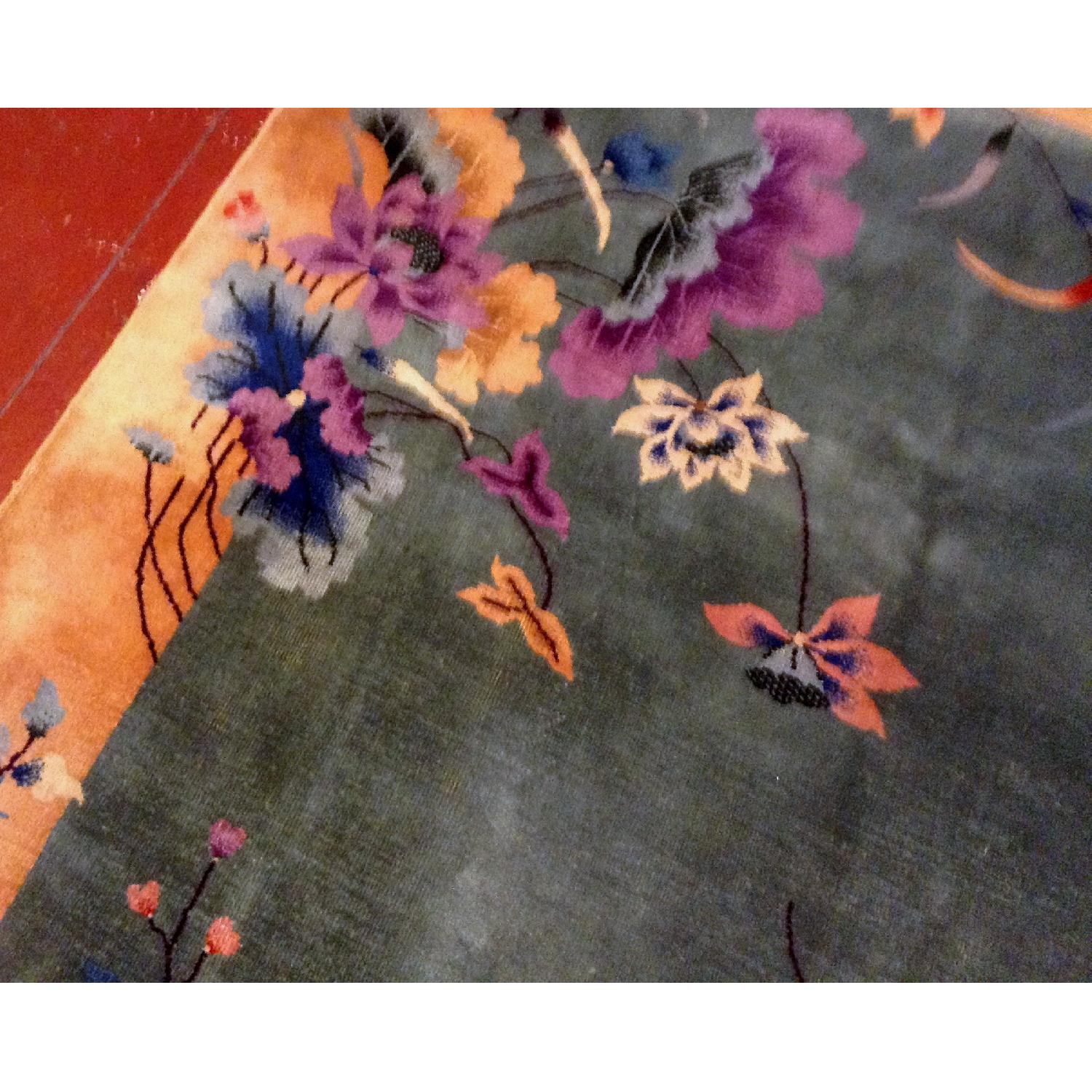 Antique 1920s Chinese Art Deco Rug - image-6