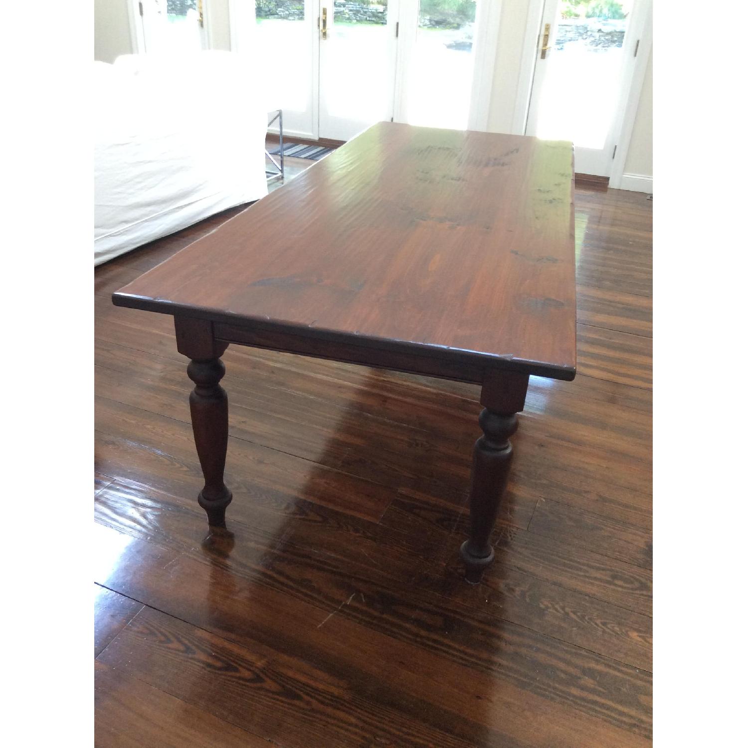 Handmade Solid Cherry Wood Dining Table - image-3