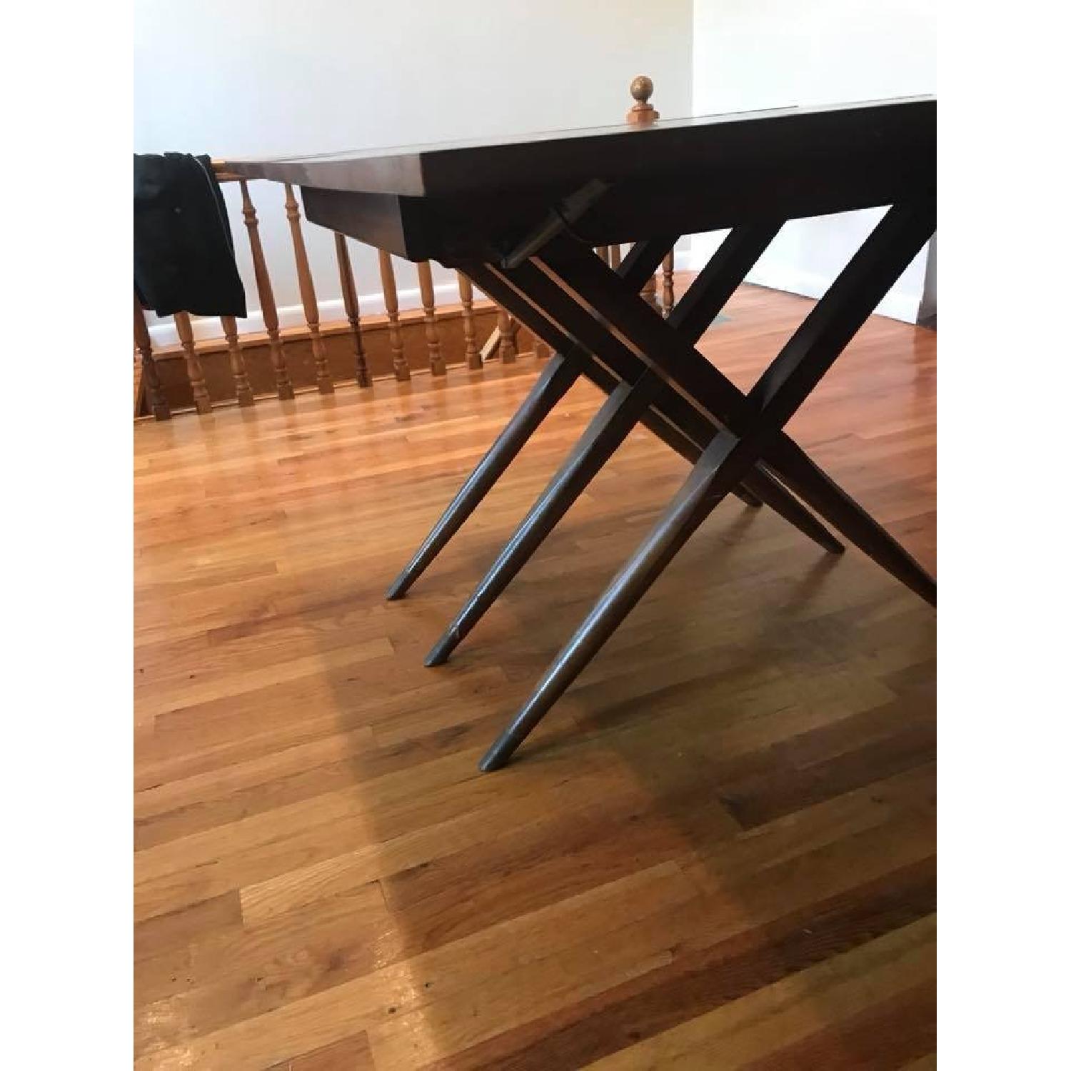 Mid Century Modern Adjustable Dining Table - image-3