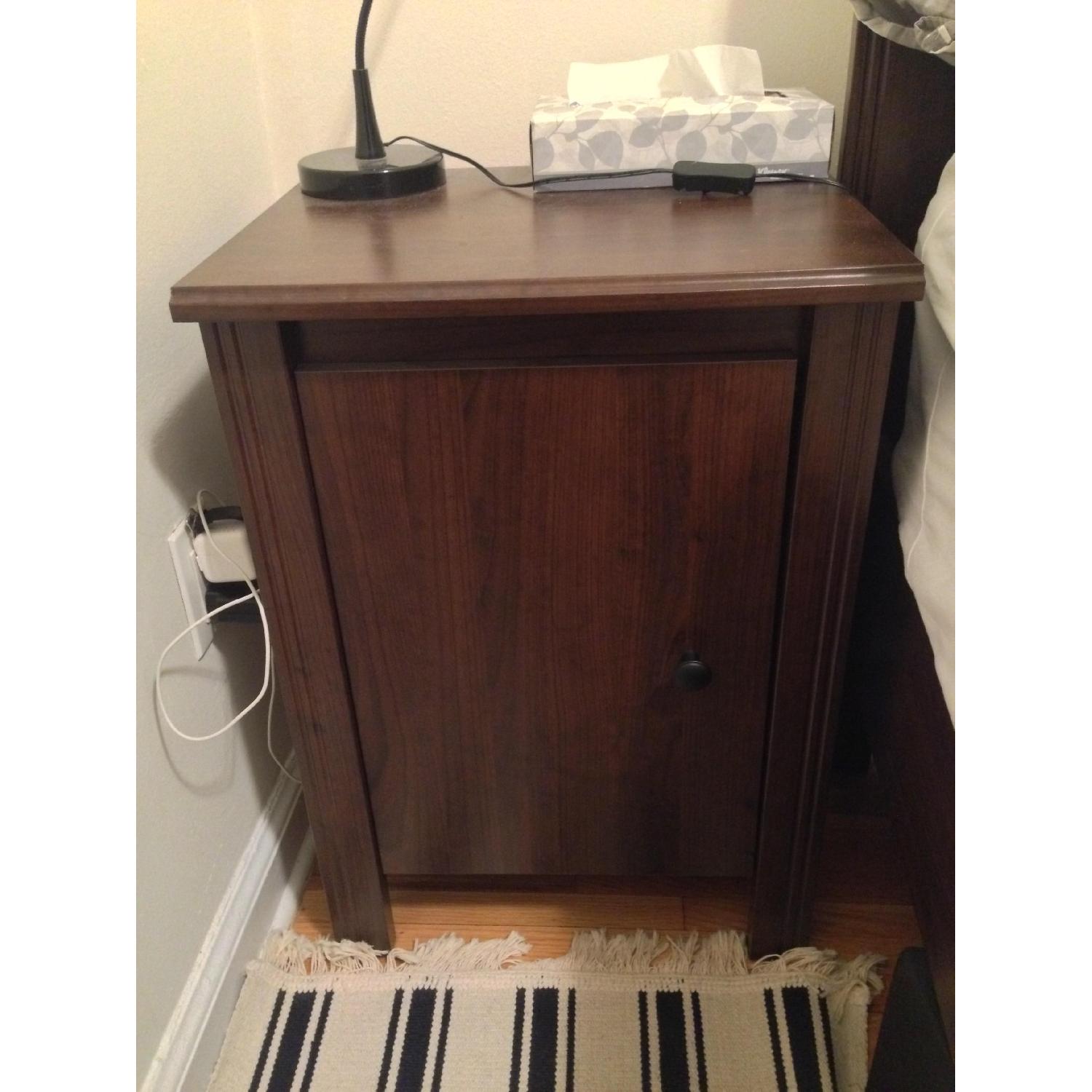 Ikea Brusali Brown Nightstand - image-1