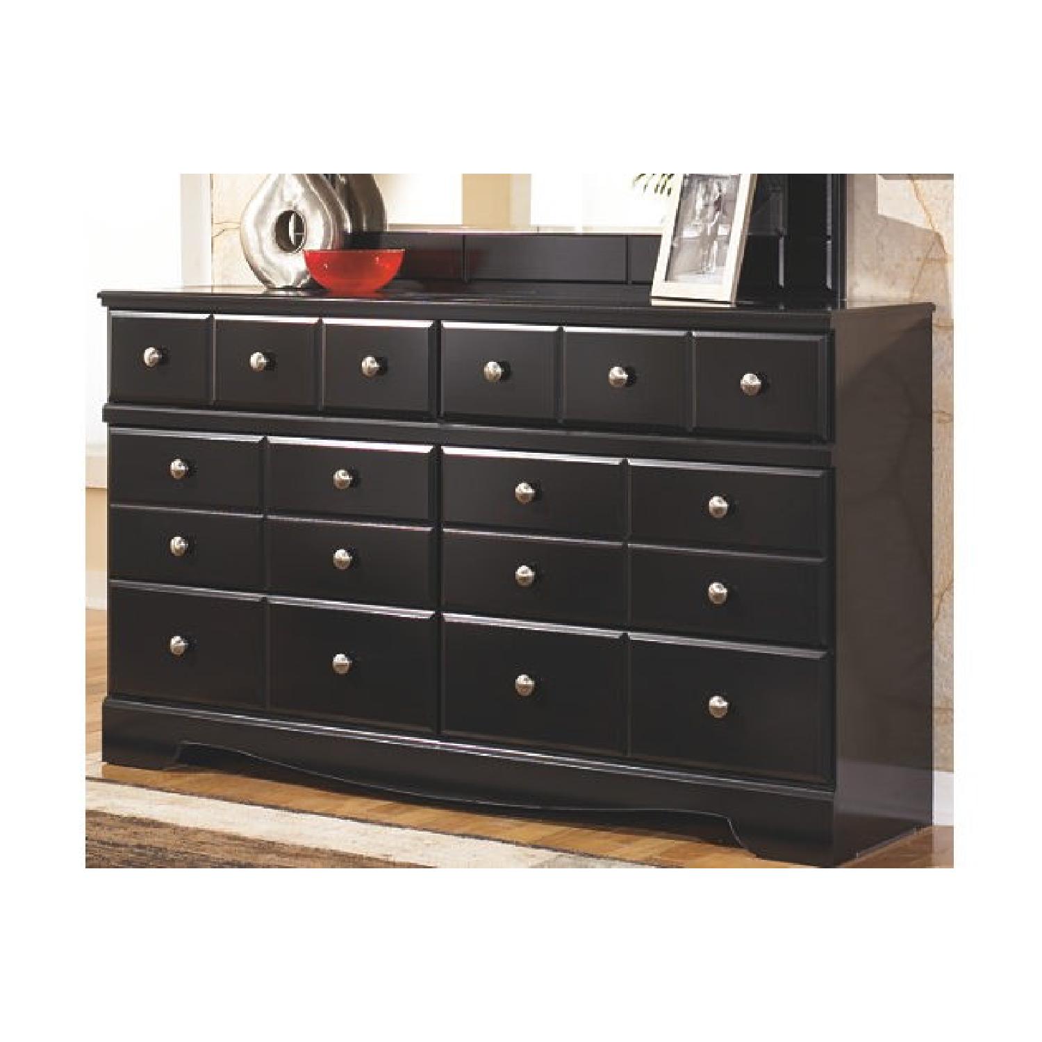 Ashley's Shay Dresser in Almost Black - image-4