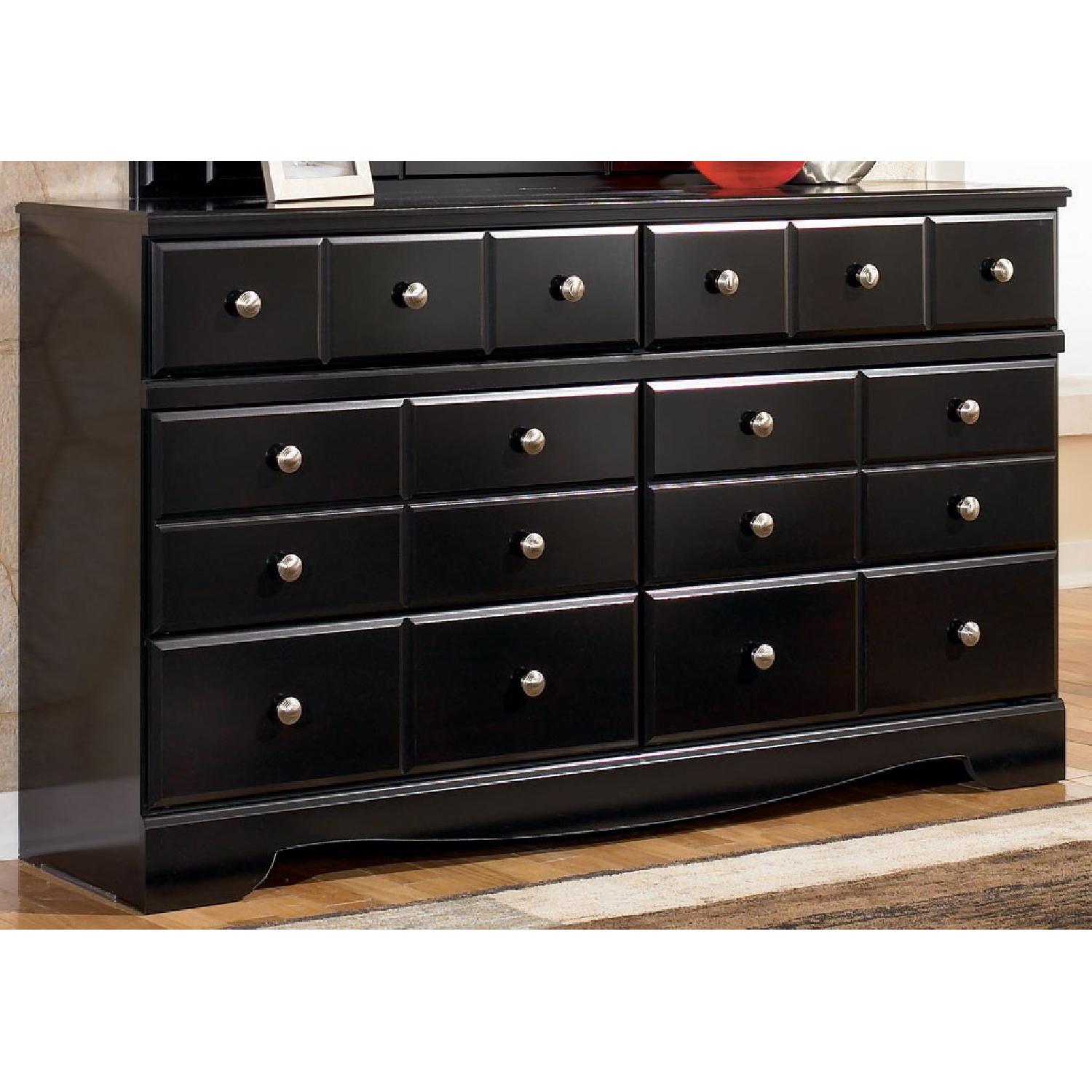 Ashley's Shay Dresser in Almost Black - image-5