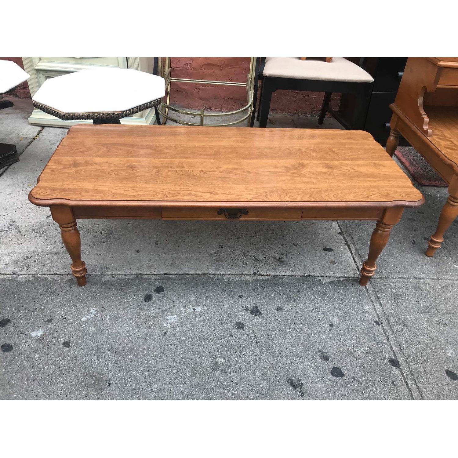 Ethan Allen Vintage 1970s Coffee Table - image-3