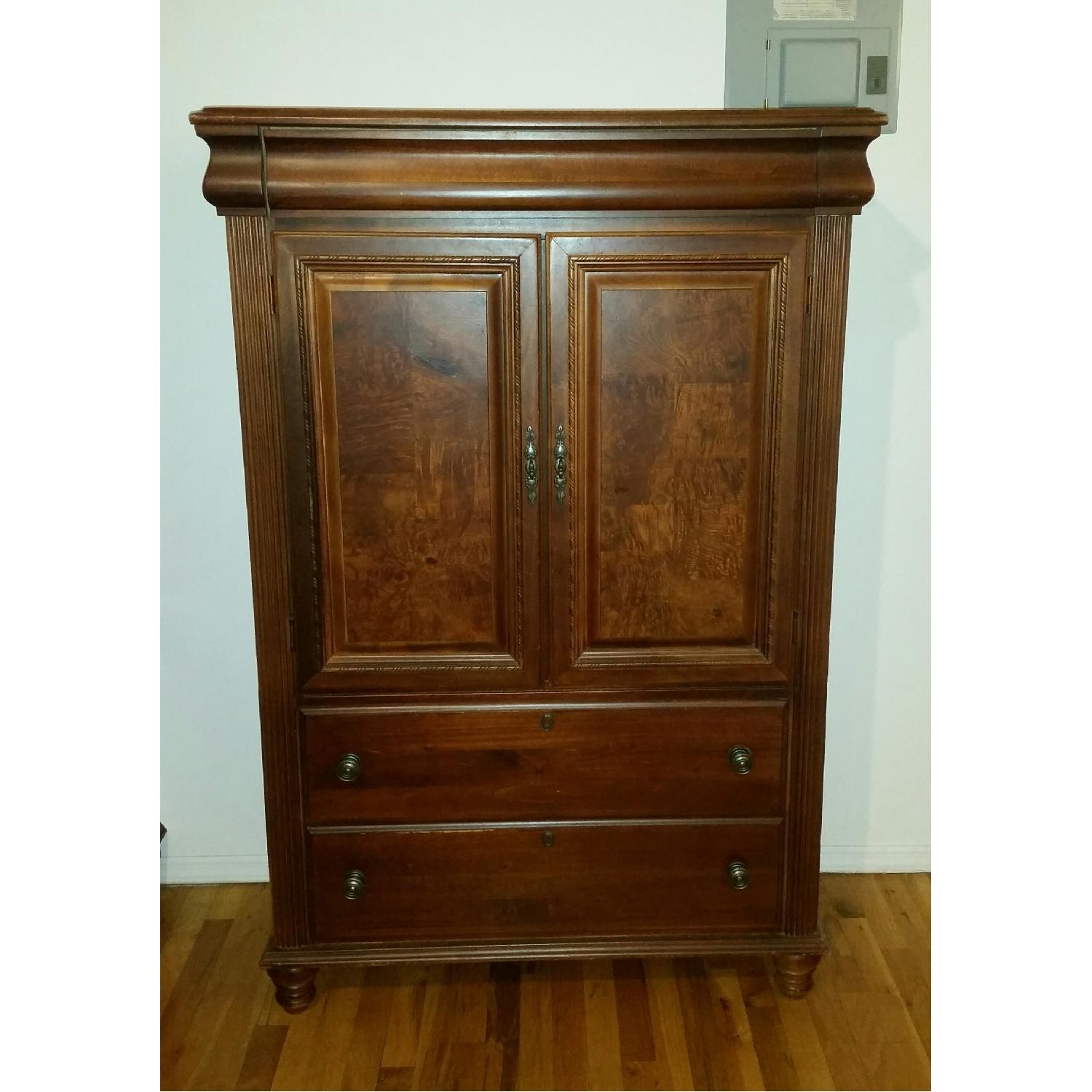 Vaughan Furniture Company Wooden Armoire AptDeco