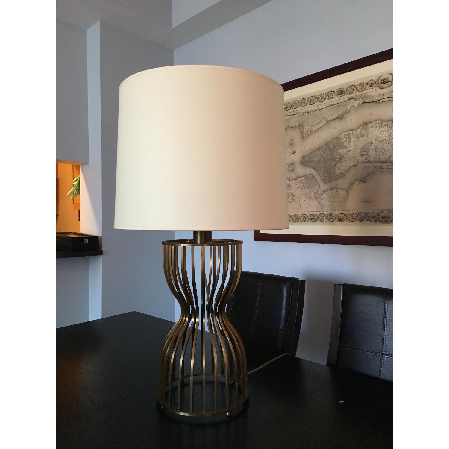 Baker Barbara Barry Bronze Dressmaker Lamp - image-1