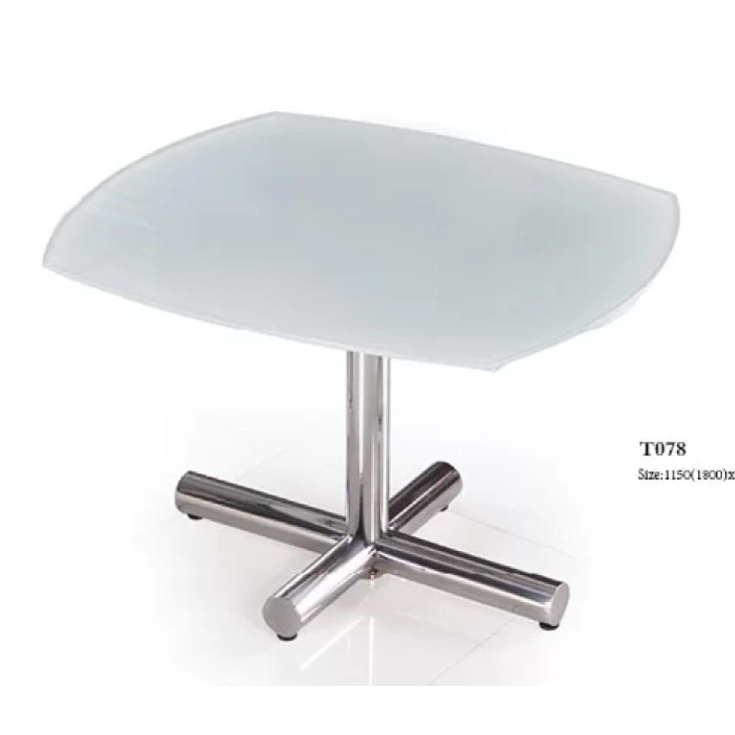 Extendable Glass Dining Table - image-1
