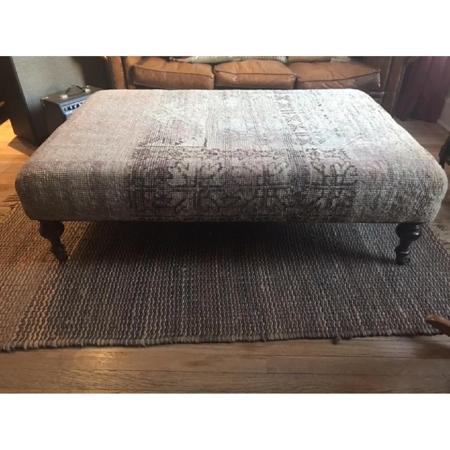 Crate & Barrel Ottoman Coffee Table - image-3
