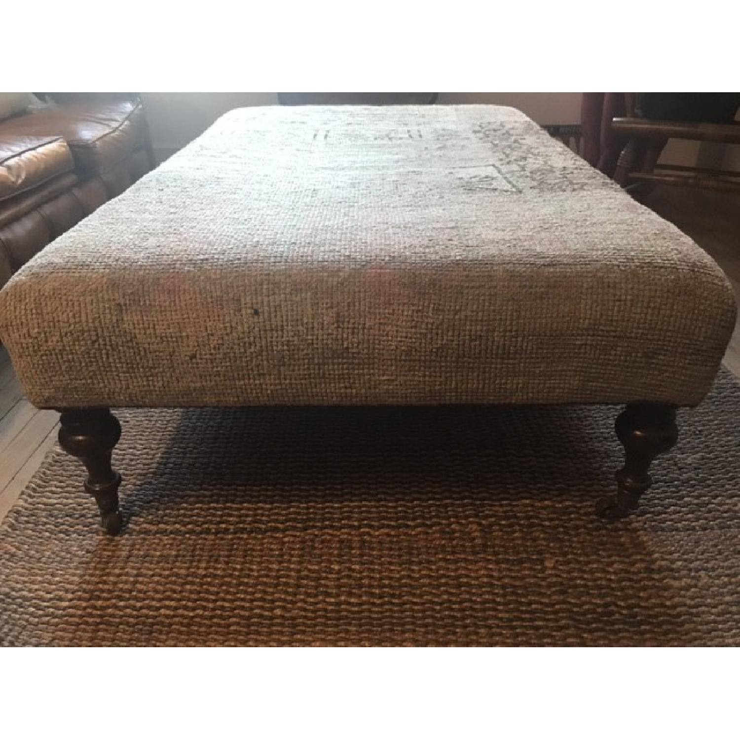 Crate & Barrel Ottoman Coffee Table - image-7