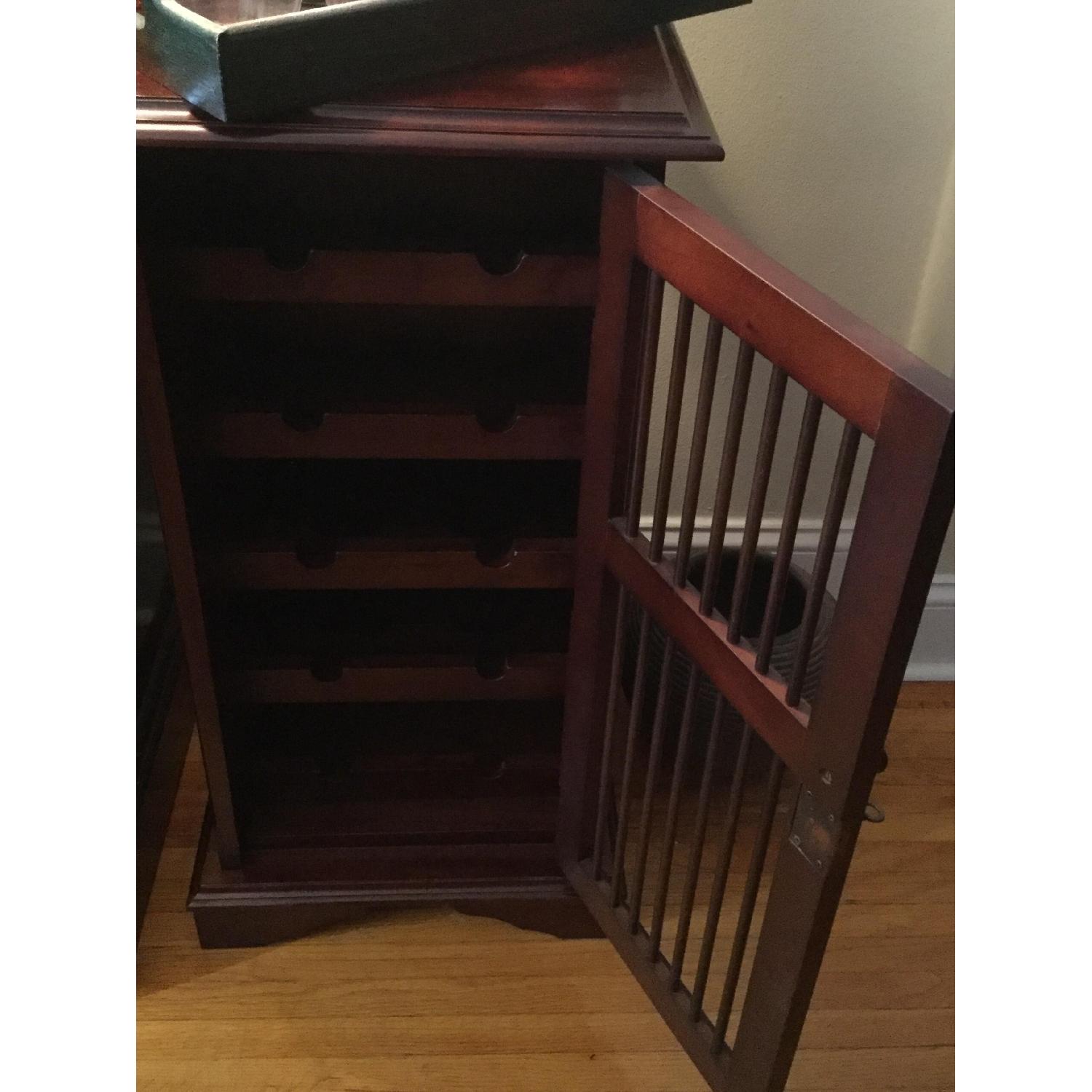 Pottery Barn Wine Cabinet - image-7