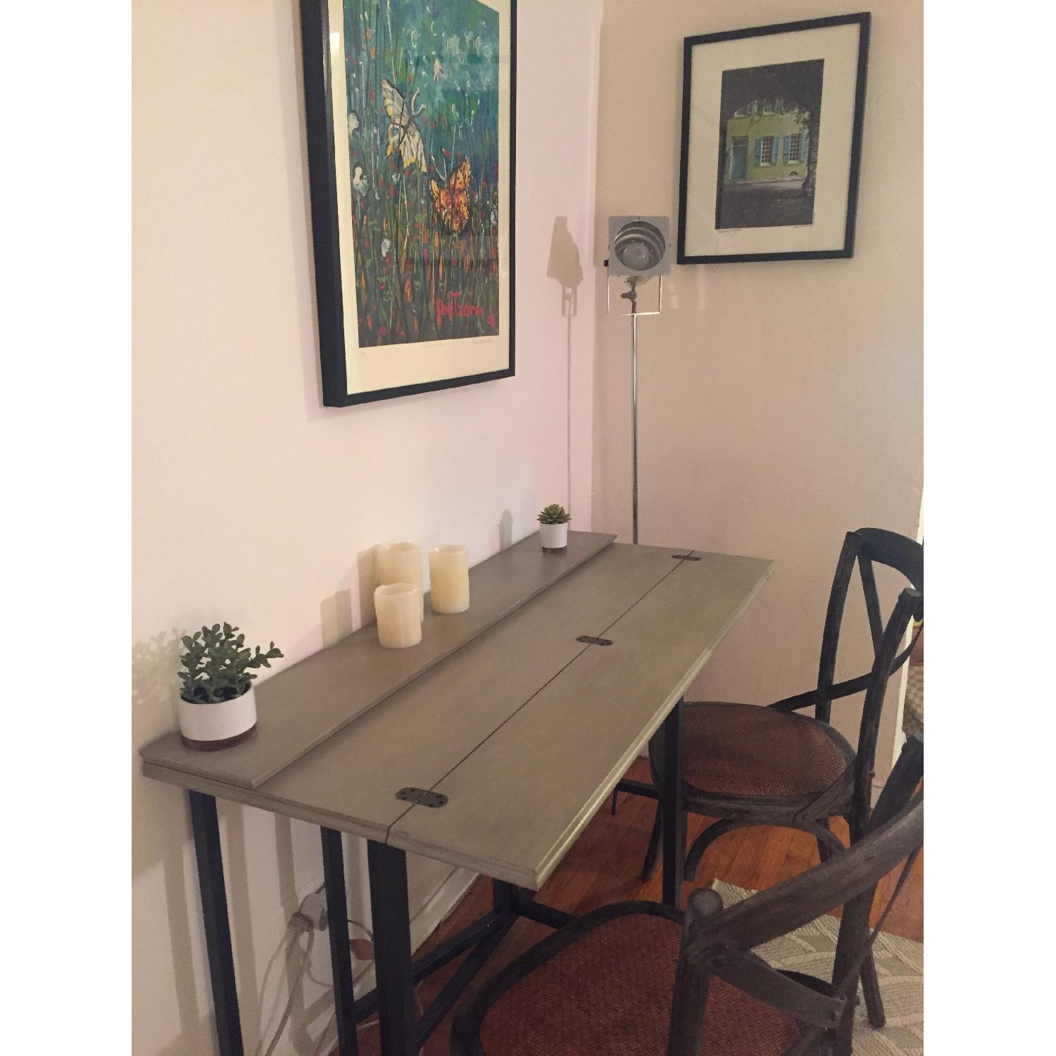 Contemporary Expandable Console Kitchen Table - image-1