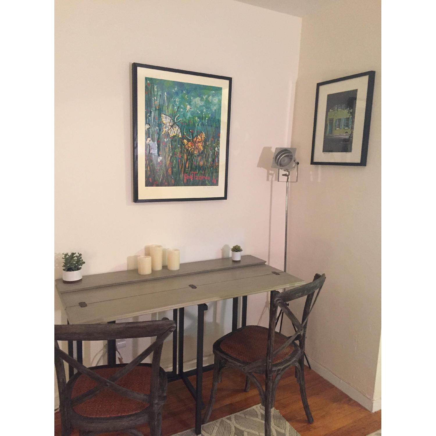 Contemporary Expandable Console Kitchen Table - image-2