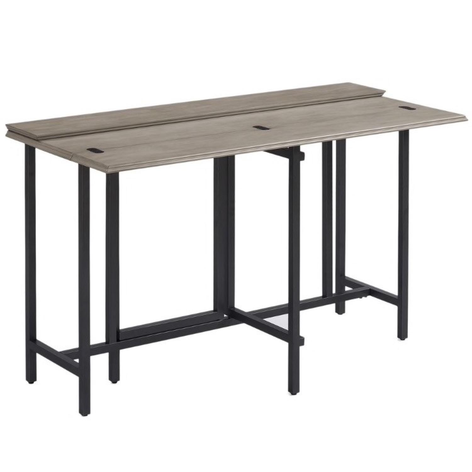 Contemporary Expandable Console Kitchen Table - image-0