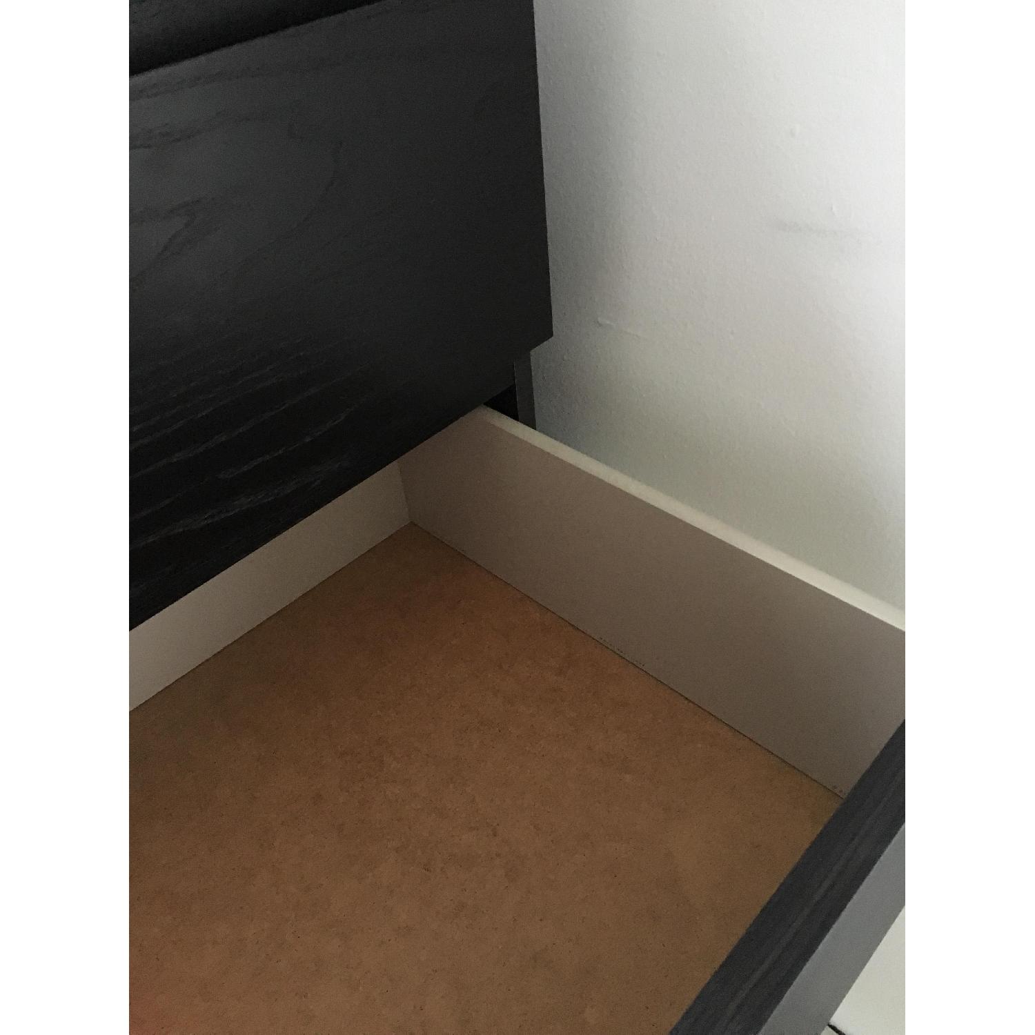 Ikea Malm 6 Drawer Black Dresser - image-3