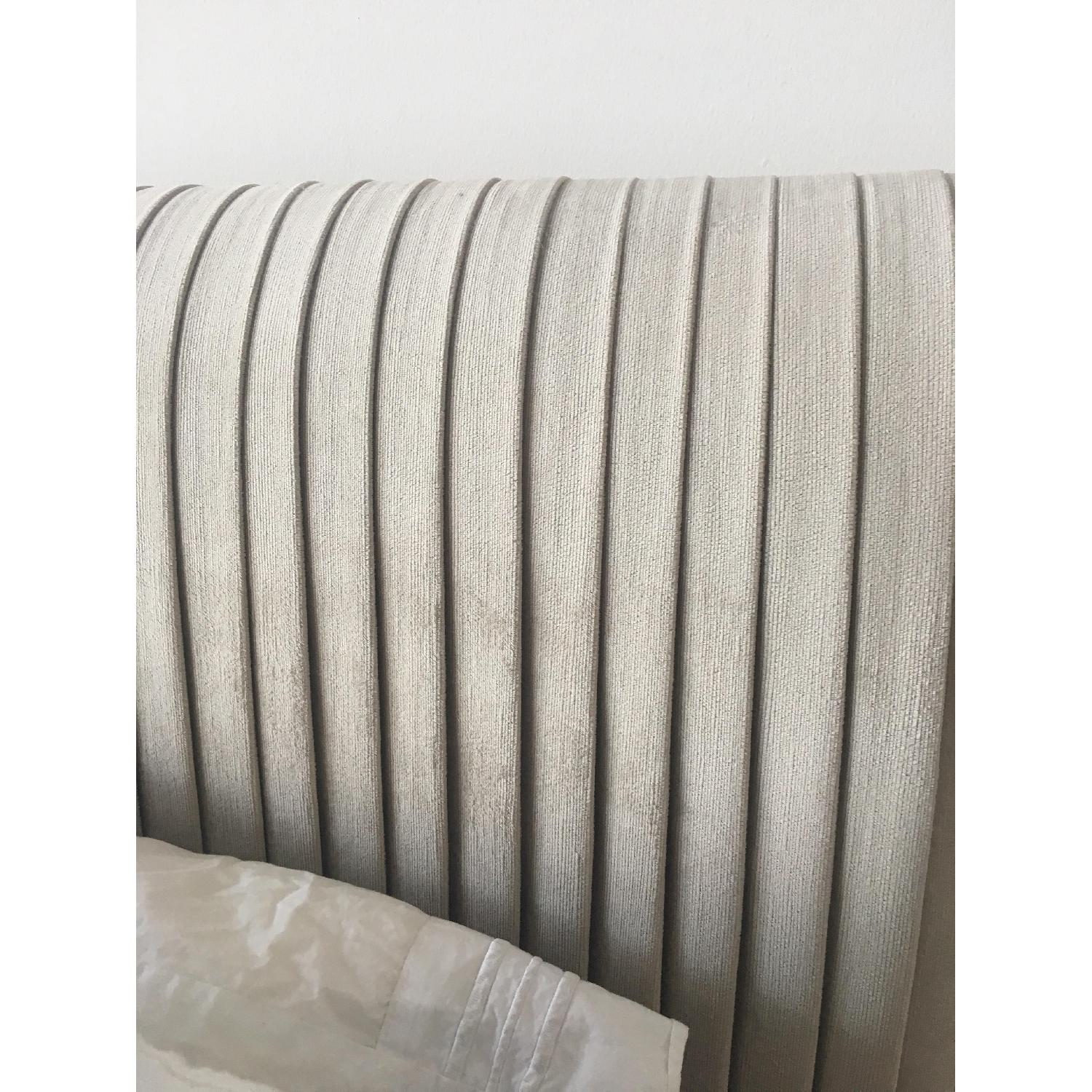 West Elm Roar + Rabbit Pleated Bed in Luster Velvet - image-6