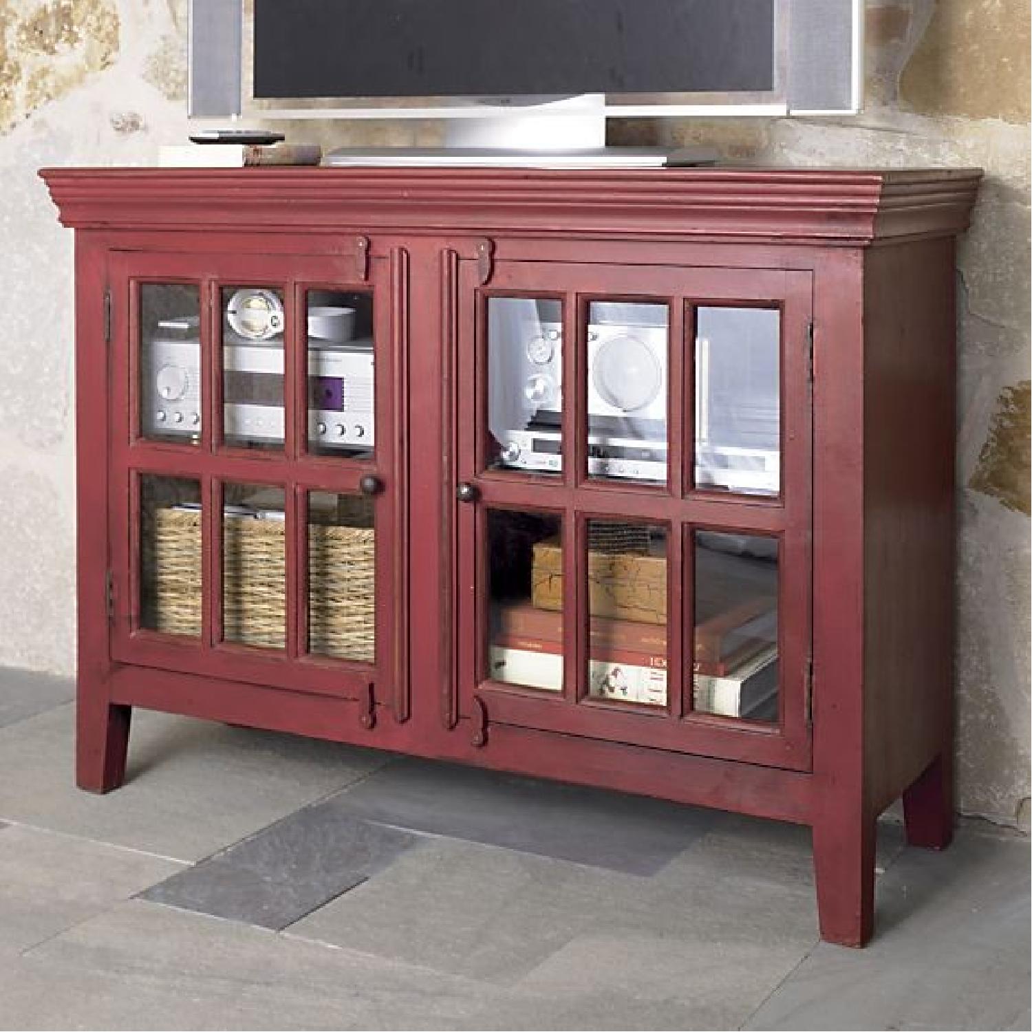 Crate & Barrel Rojo Media Unit - image-1