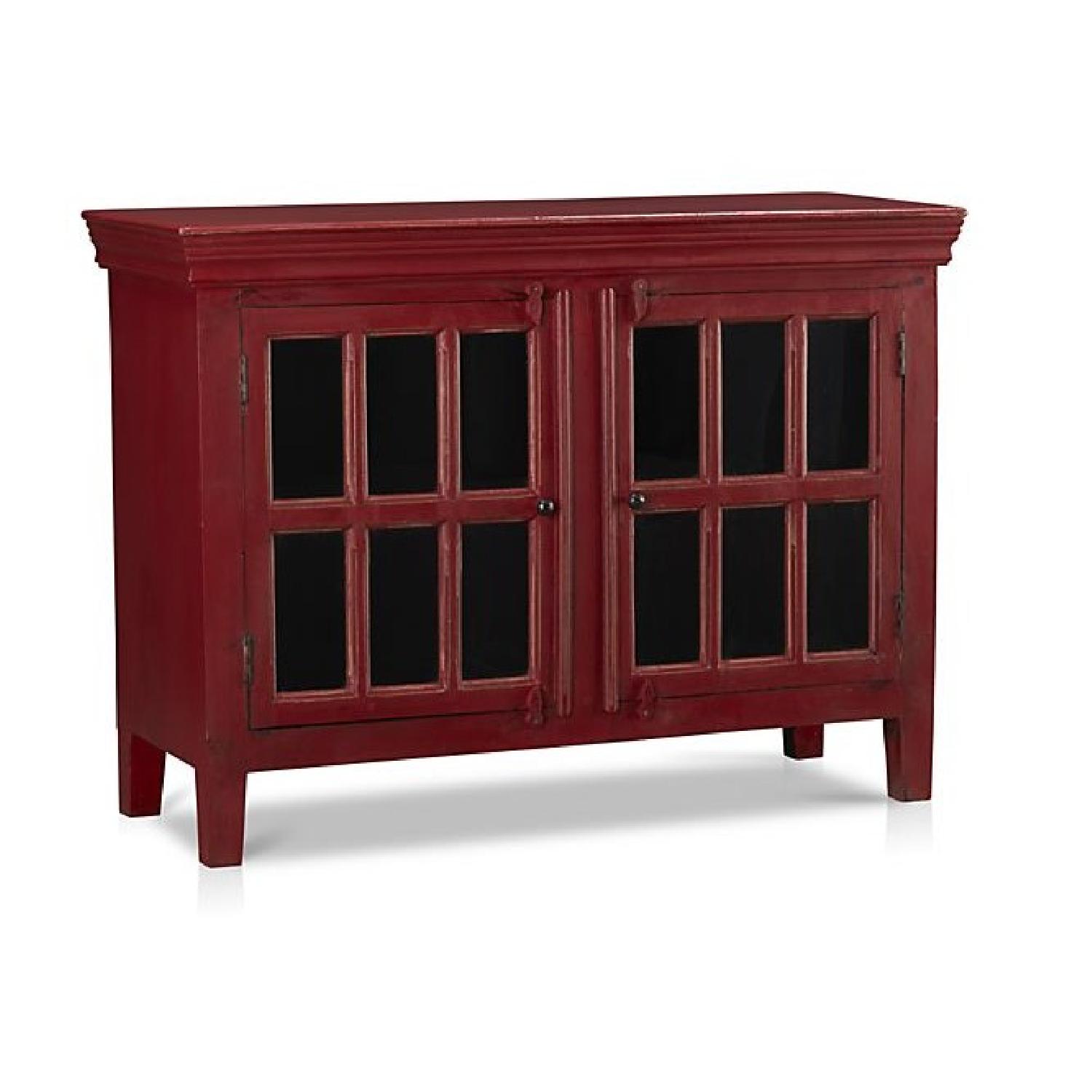 Crate & Barrel Rojo Media Unit - image-0