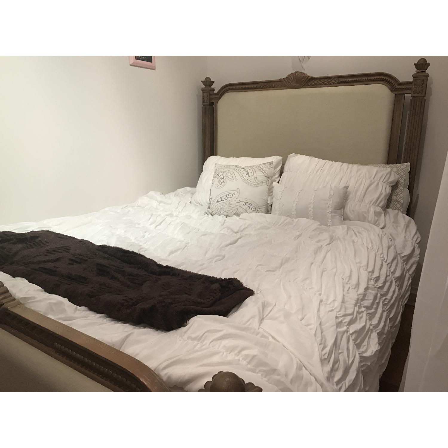 Raymour & Flanigan Whitmore Queen Bed Frame - image-3