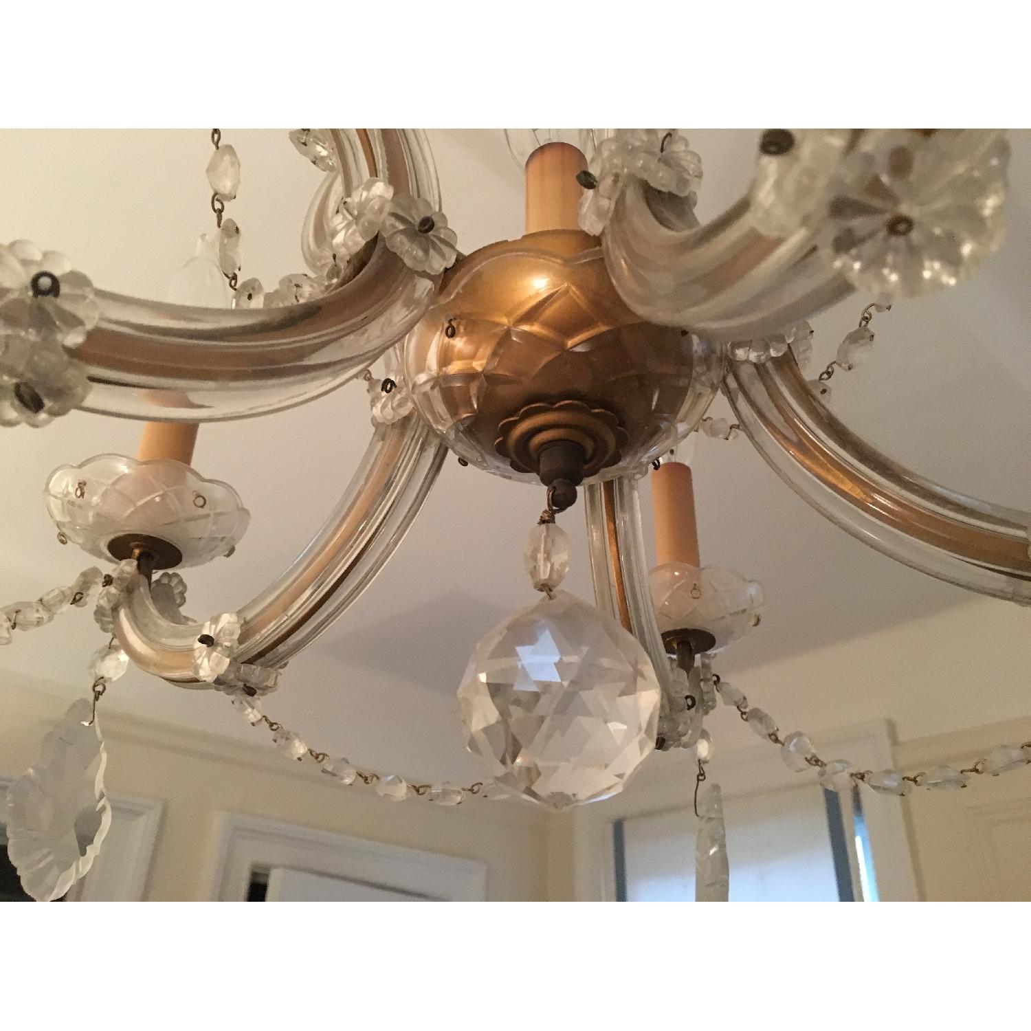Antique Maria Theresa Crystal Chandelier - image-3