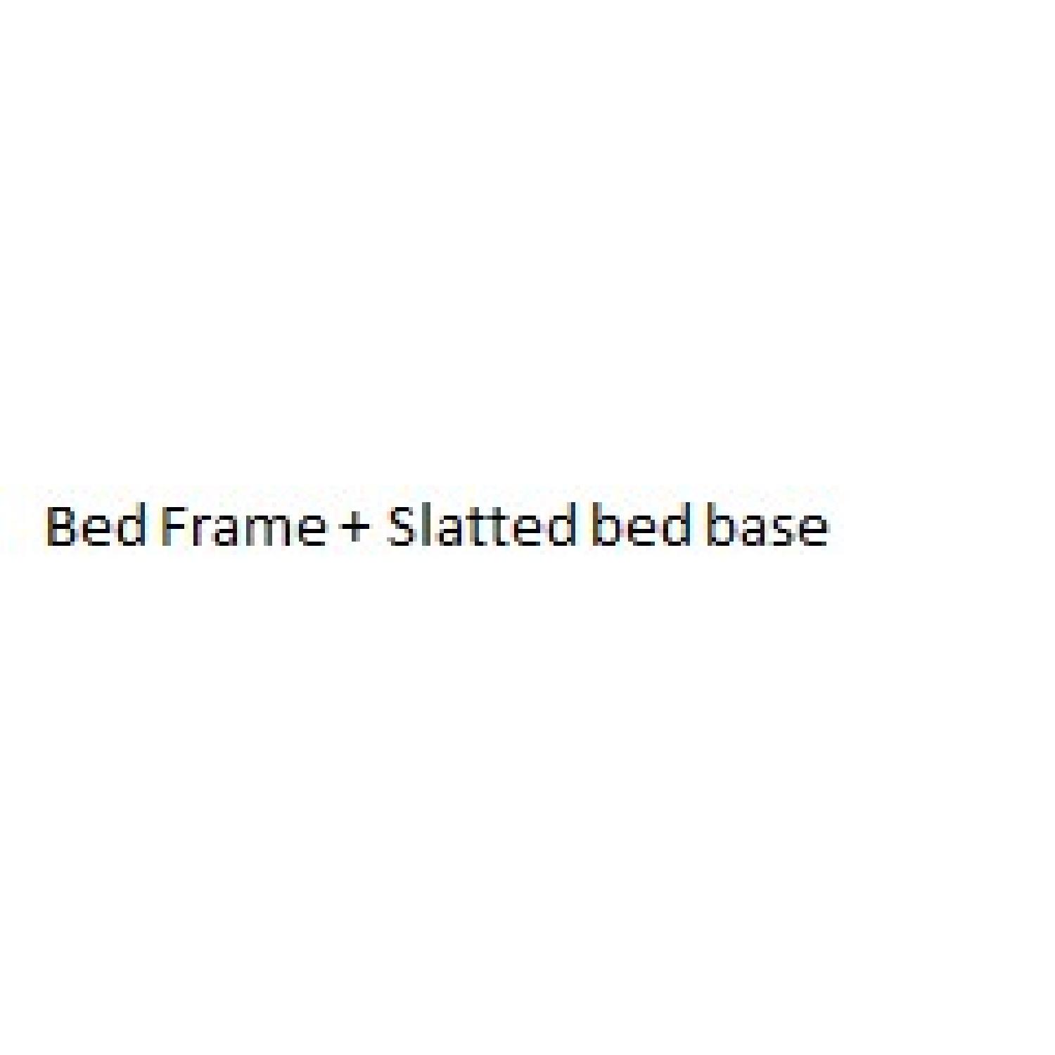 Ikea Hemnes Queen Size Bed Frame w/ Slatted Bed Base AptDeco