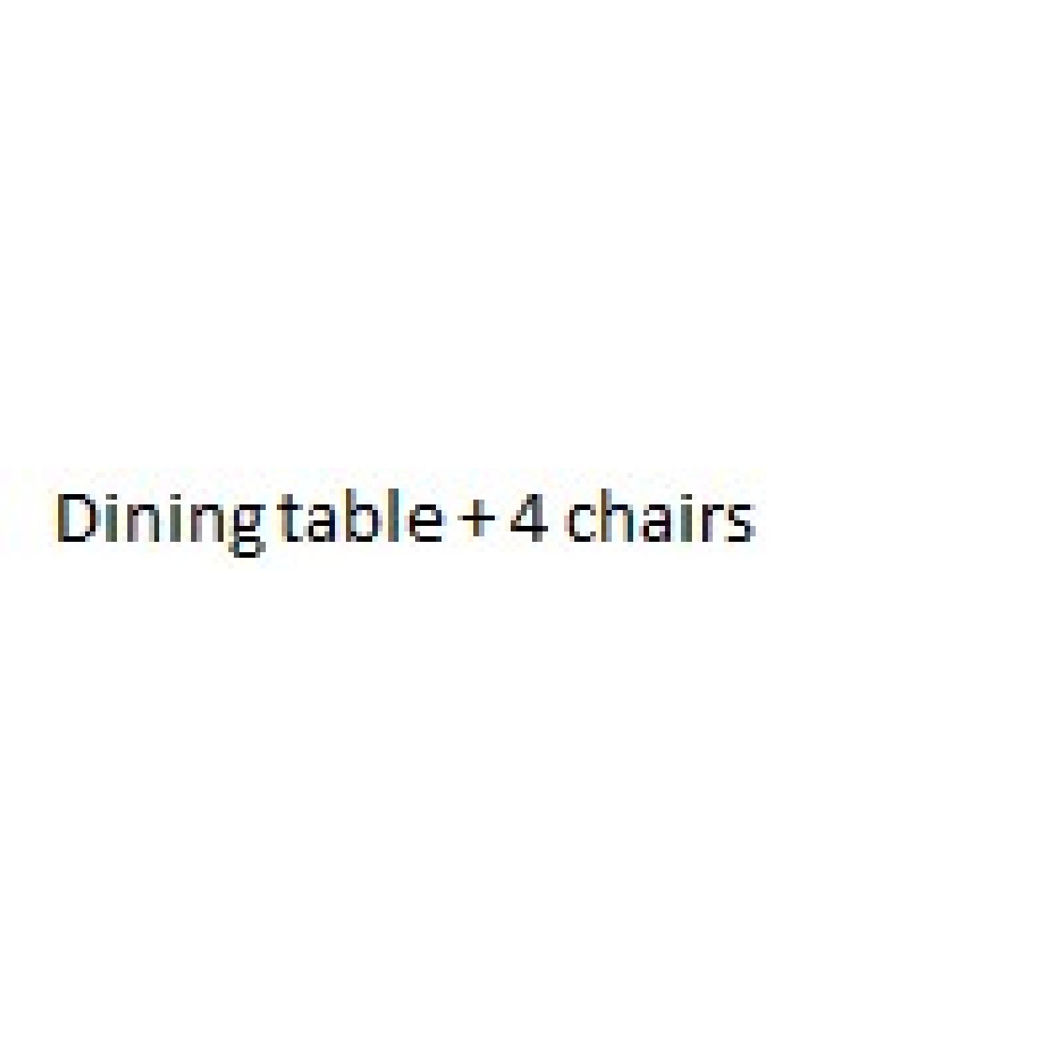 Ikea Jokkmokk Dining Table w/ 4 Chairs - image-2