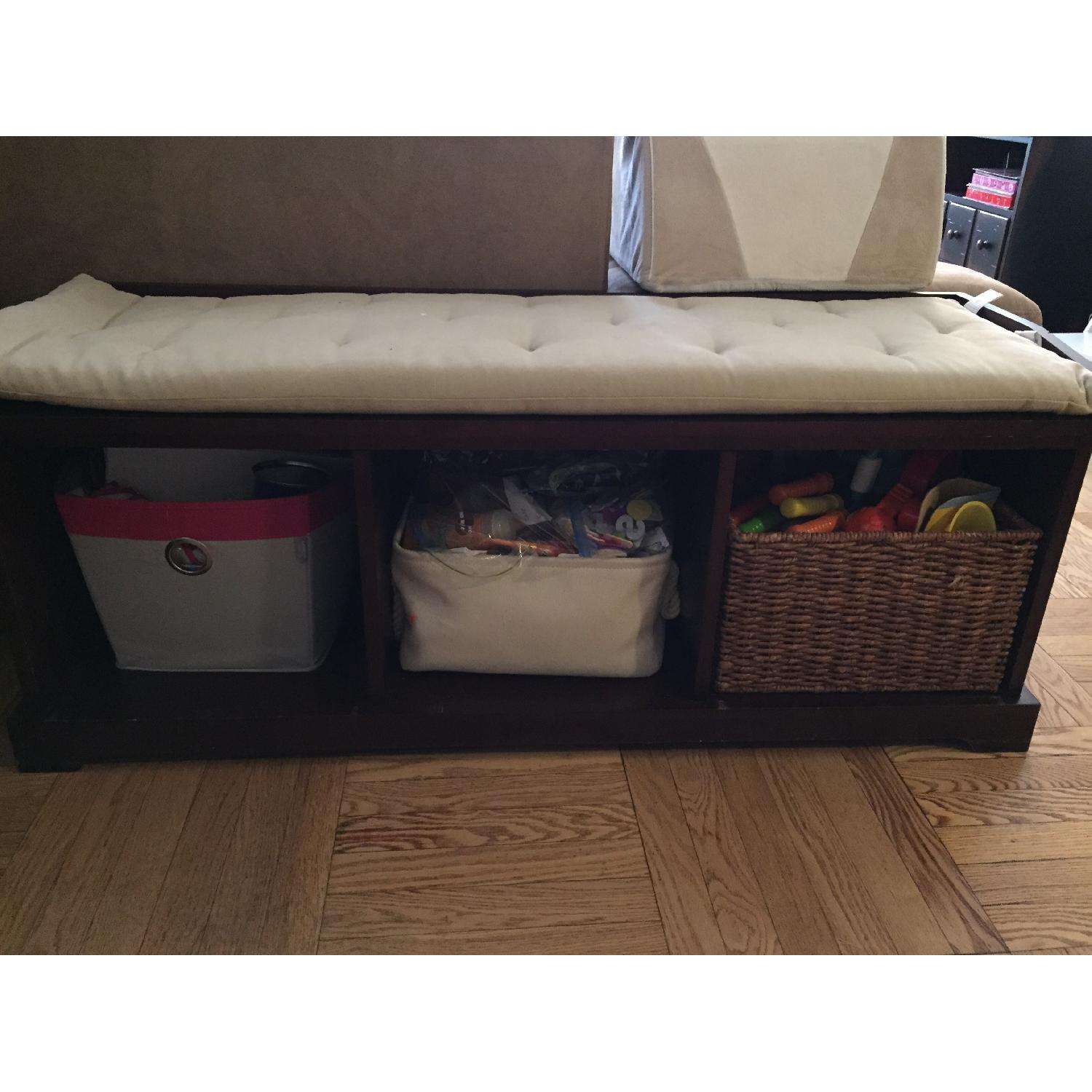 Pottery Barn Entryway Bench - image-3