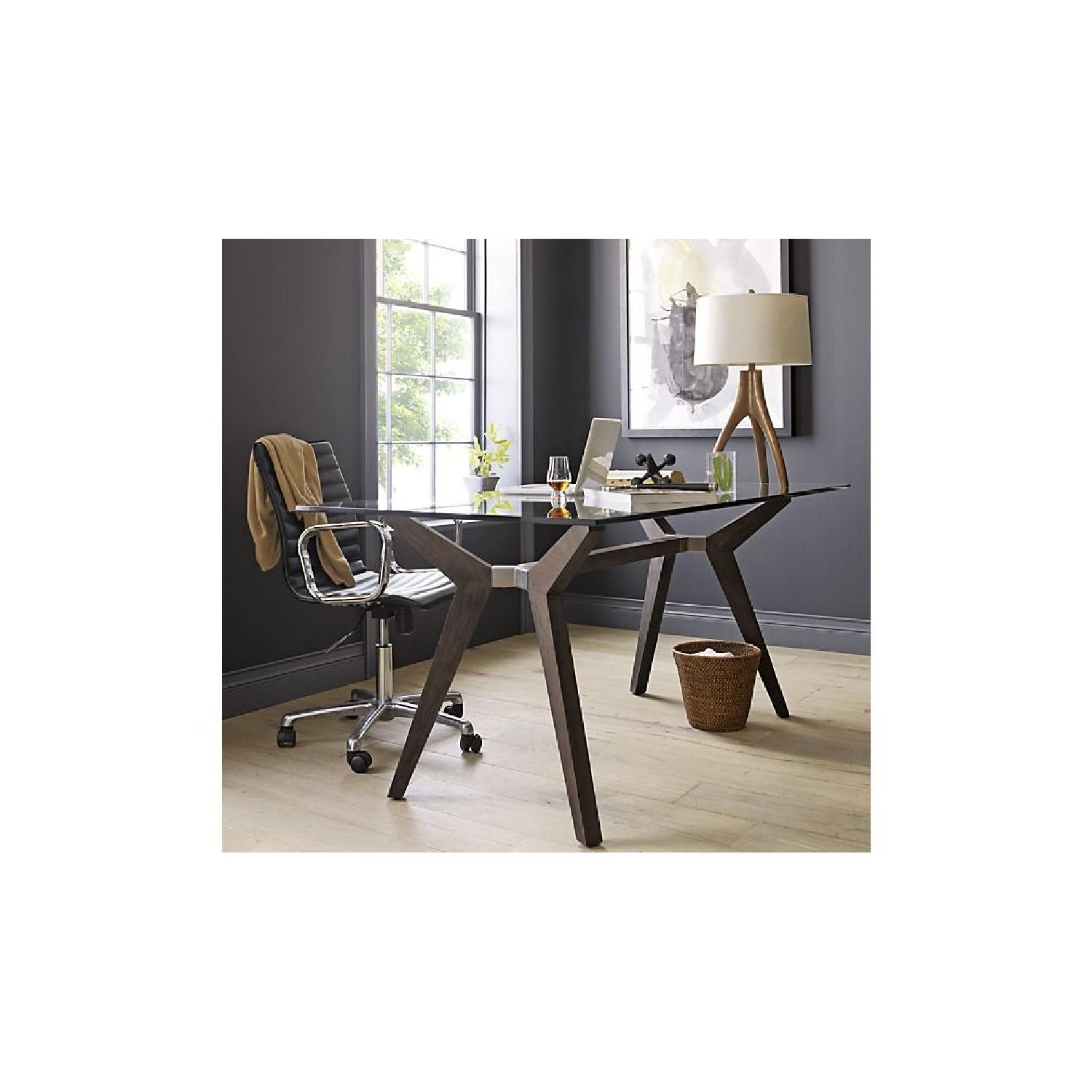 Crate & Barrel Strut Table/Desk - image-1