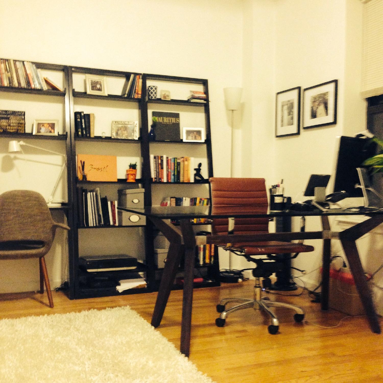 Crate & Barrel Strut Table/Desk - image-4