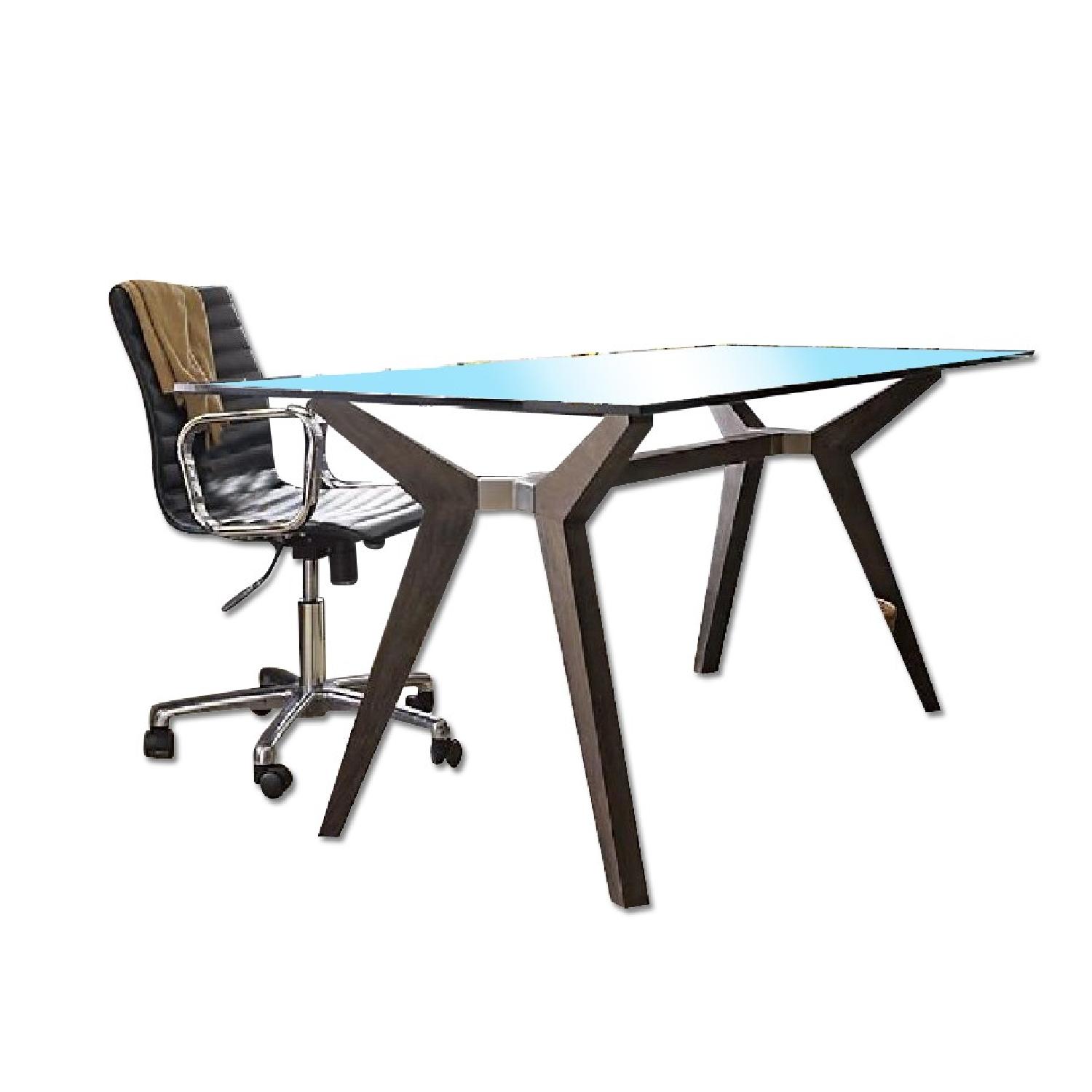 Crate & Barrel Strut Table/Desk AptDeco