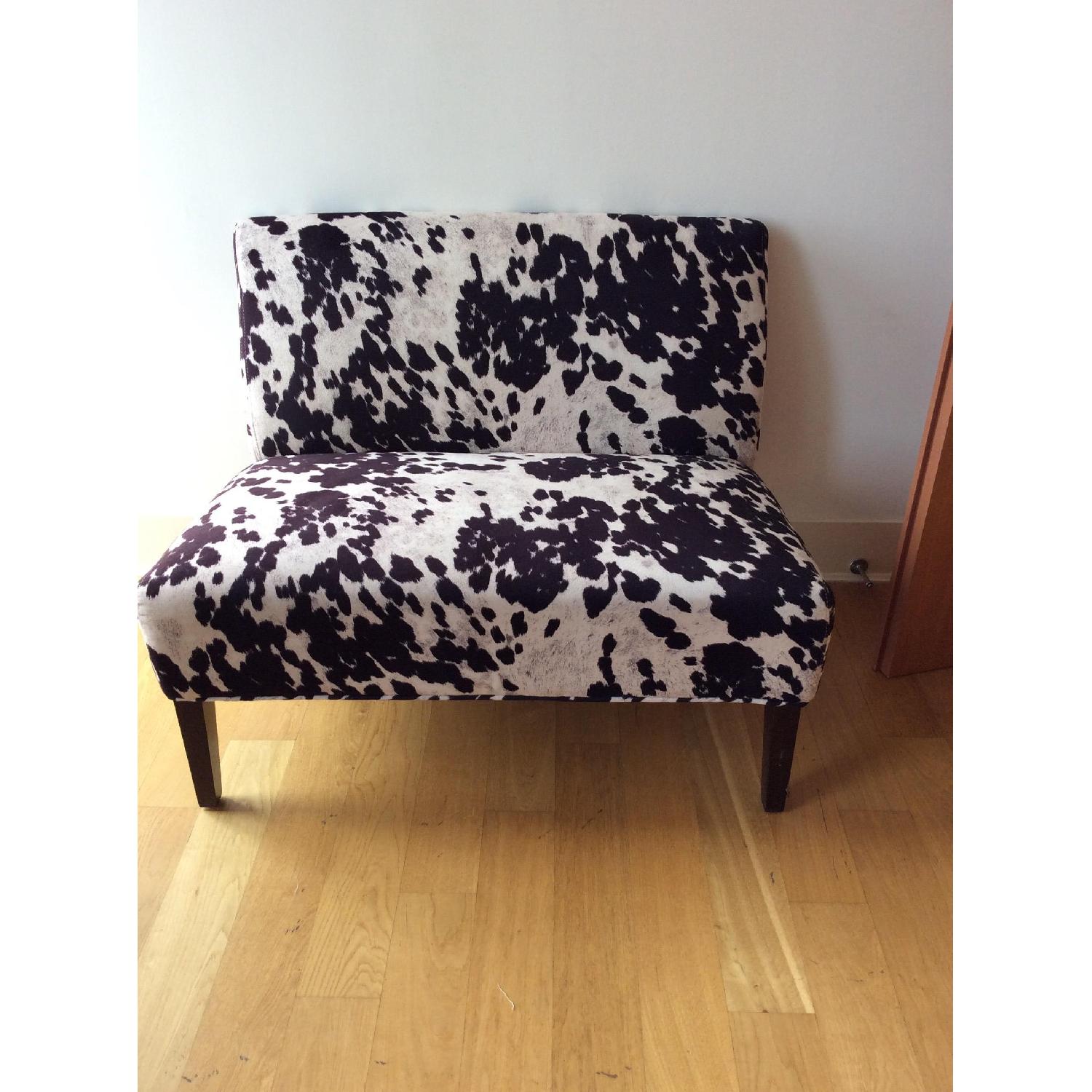 Cow Print LoveSeat - image-1