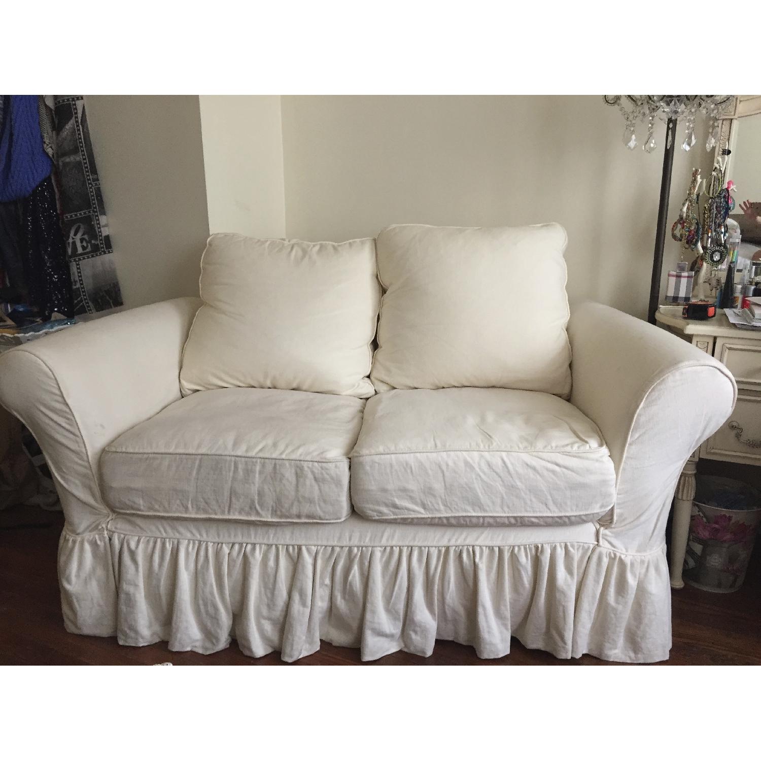 Four Seasons Shabby Chic Loveseat - image-1
