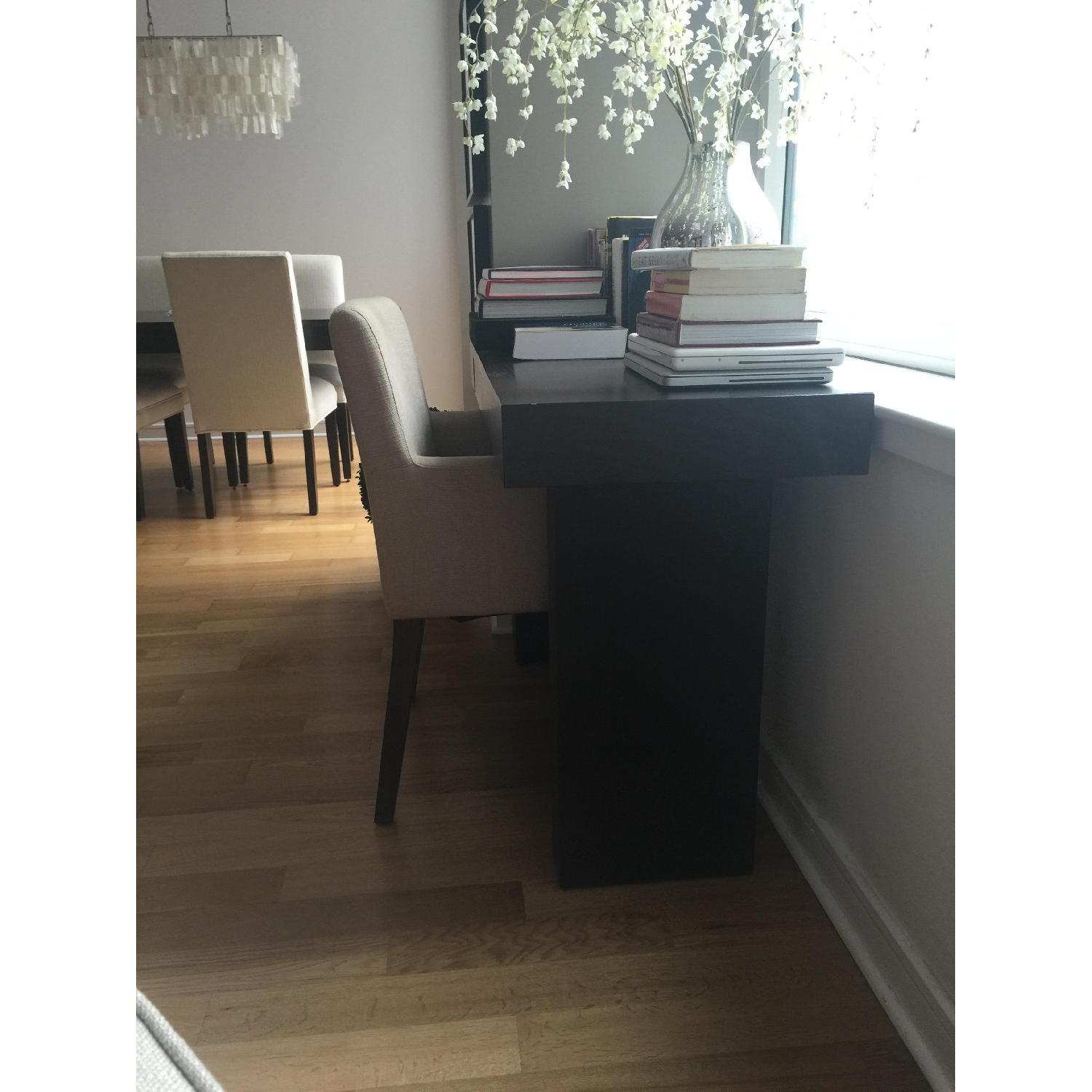 West Elm Espresso Desk - image-2