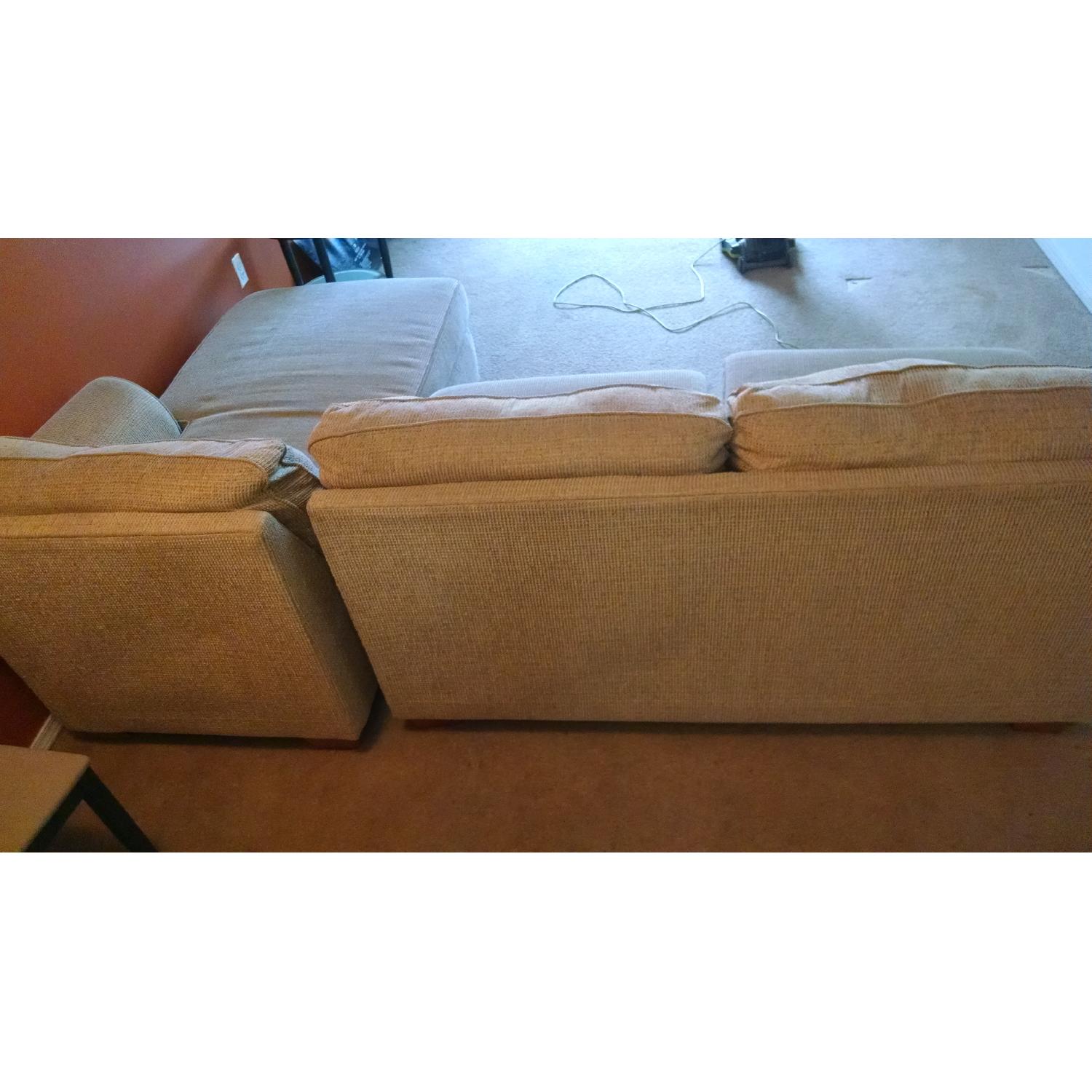 Haining Gelin Loveseat w/ Chaise Lounge - image-3