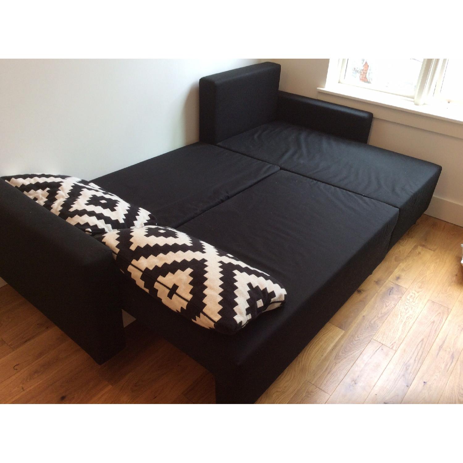 Ikea Sectional Sofa Bed w/ Cushions - image-3