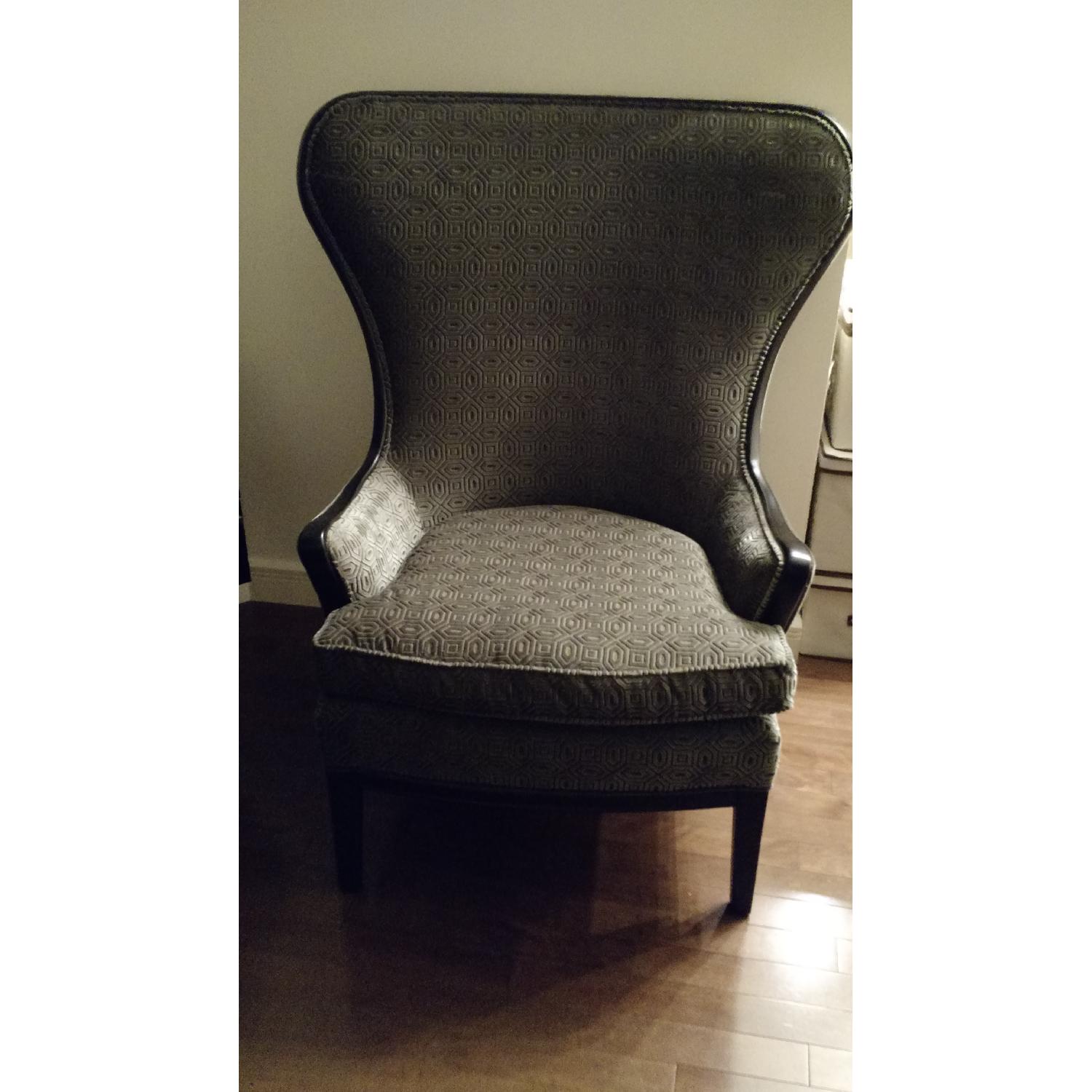 Mitchel Gold + Bob Williams Wide-Back Armchair - image-1