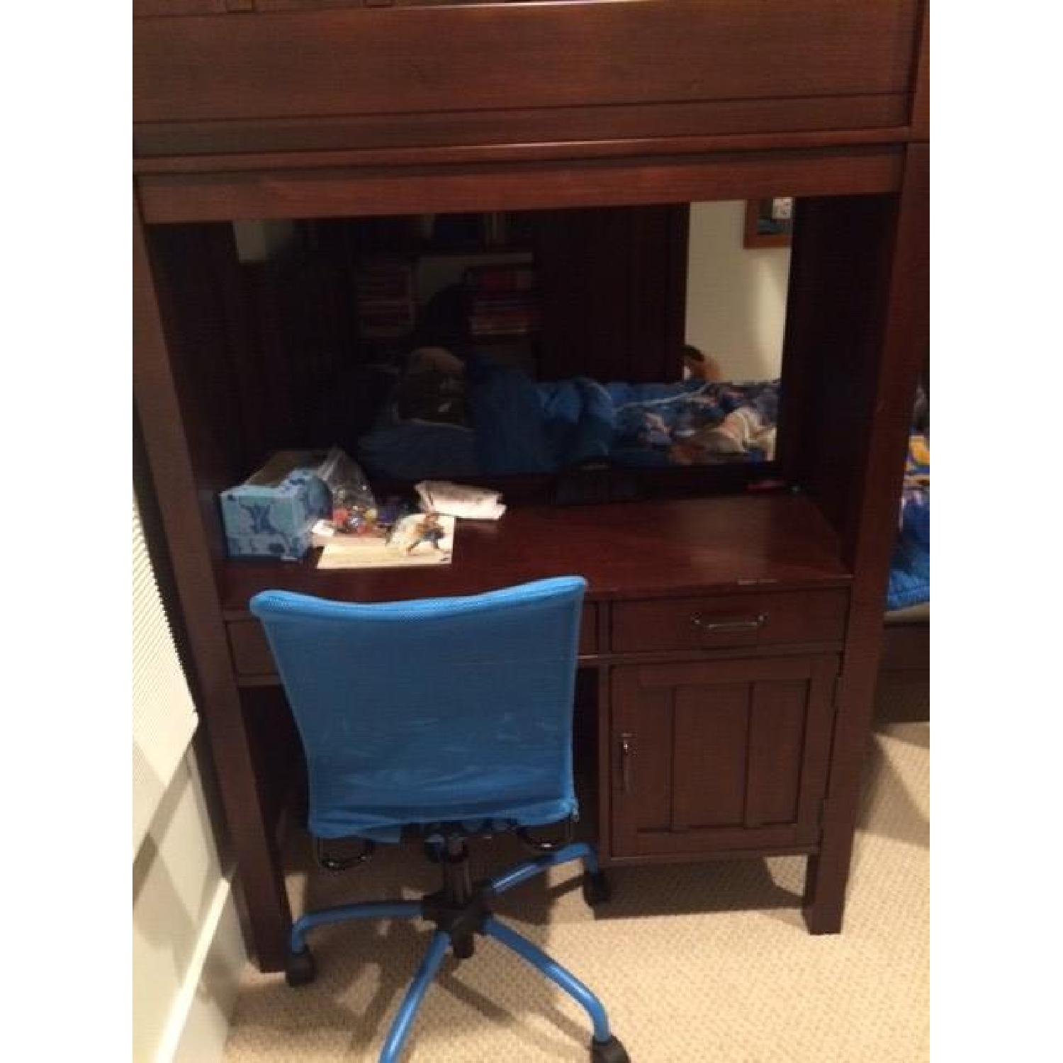 Pottery Barn Camp Bunk System w/ Lower Twin Bed - image-3