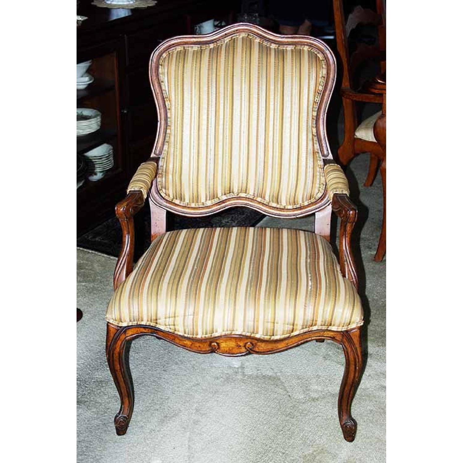 French Arm Chairs - Pair - image-1