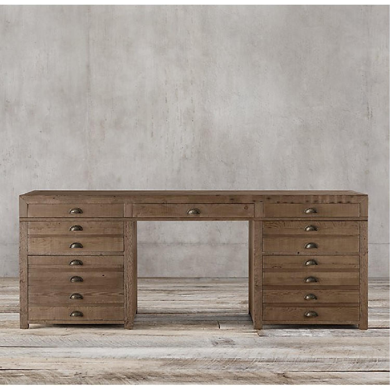 Restoration Hardware Printmaker's Desk - image-1