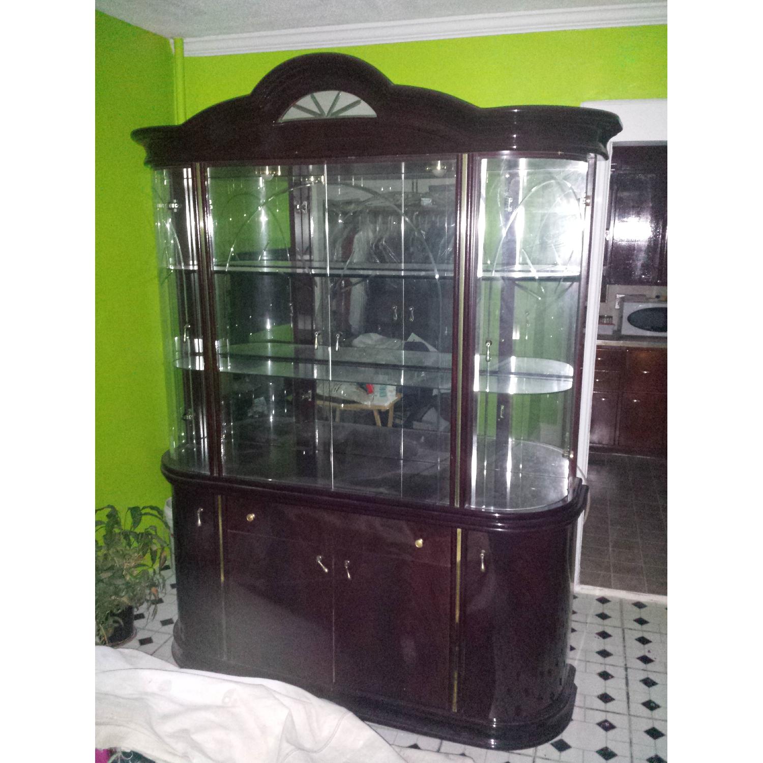 Vintage Italian-Style China Cabinet - image-1