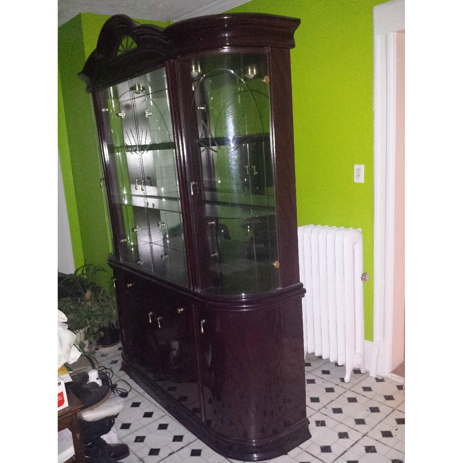 Vintage Italian-Style China Cabinet - image-2