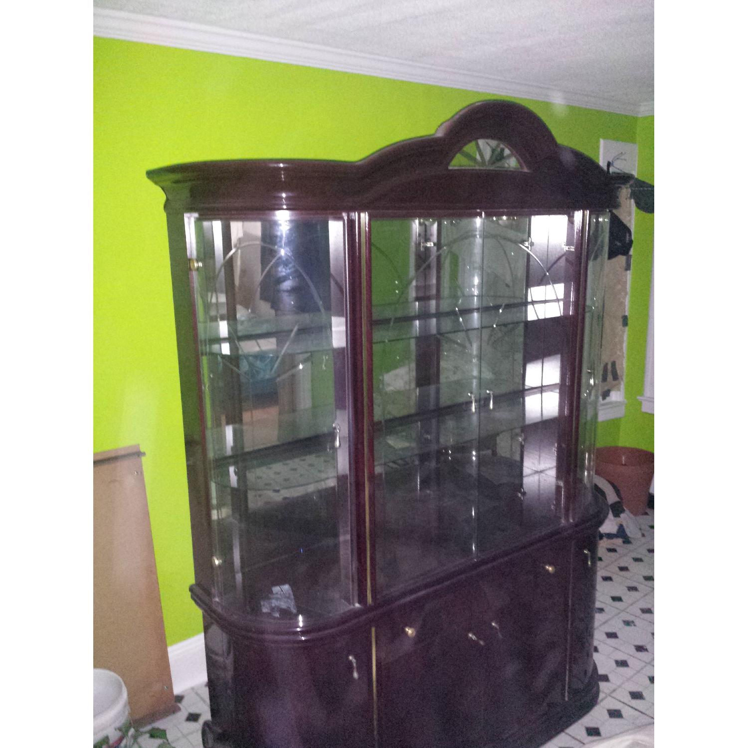 Vintage Italian-Style China Cabinet - image-3