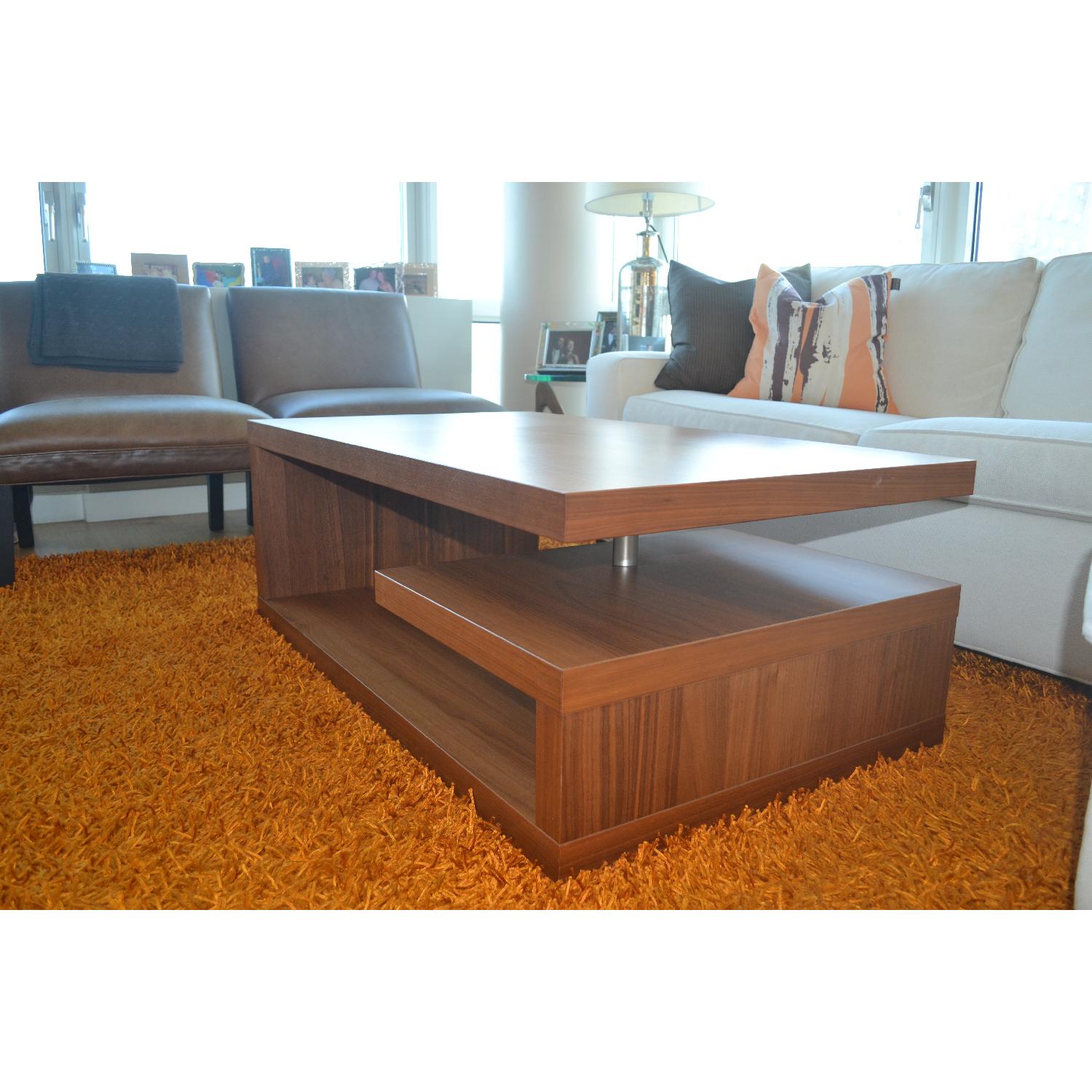 BoConcept Walnut Coffee Table - image-4