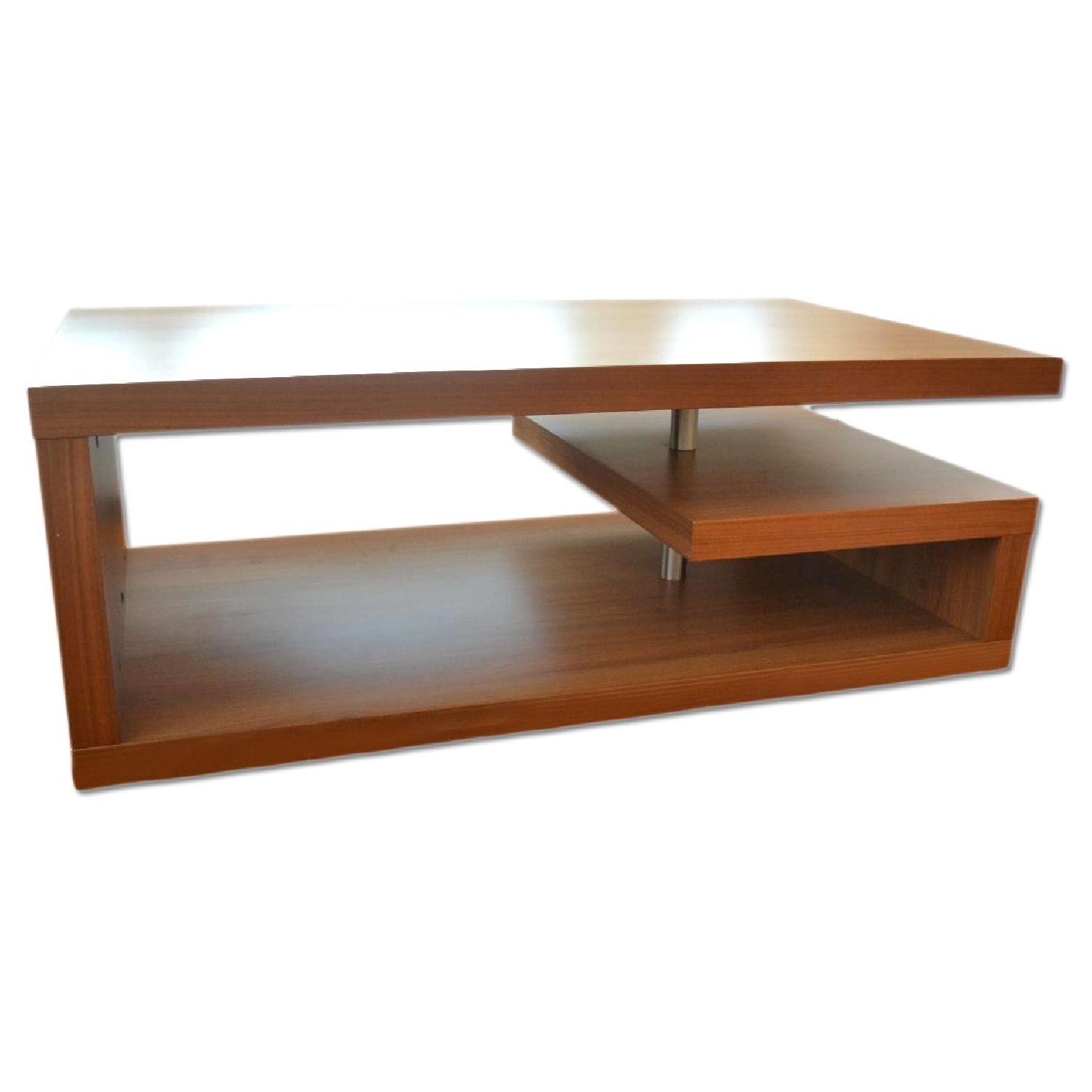 BoConcept Walnut Coffee Table - image-0