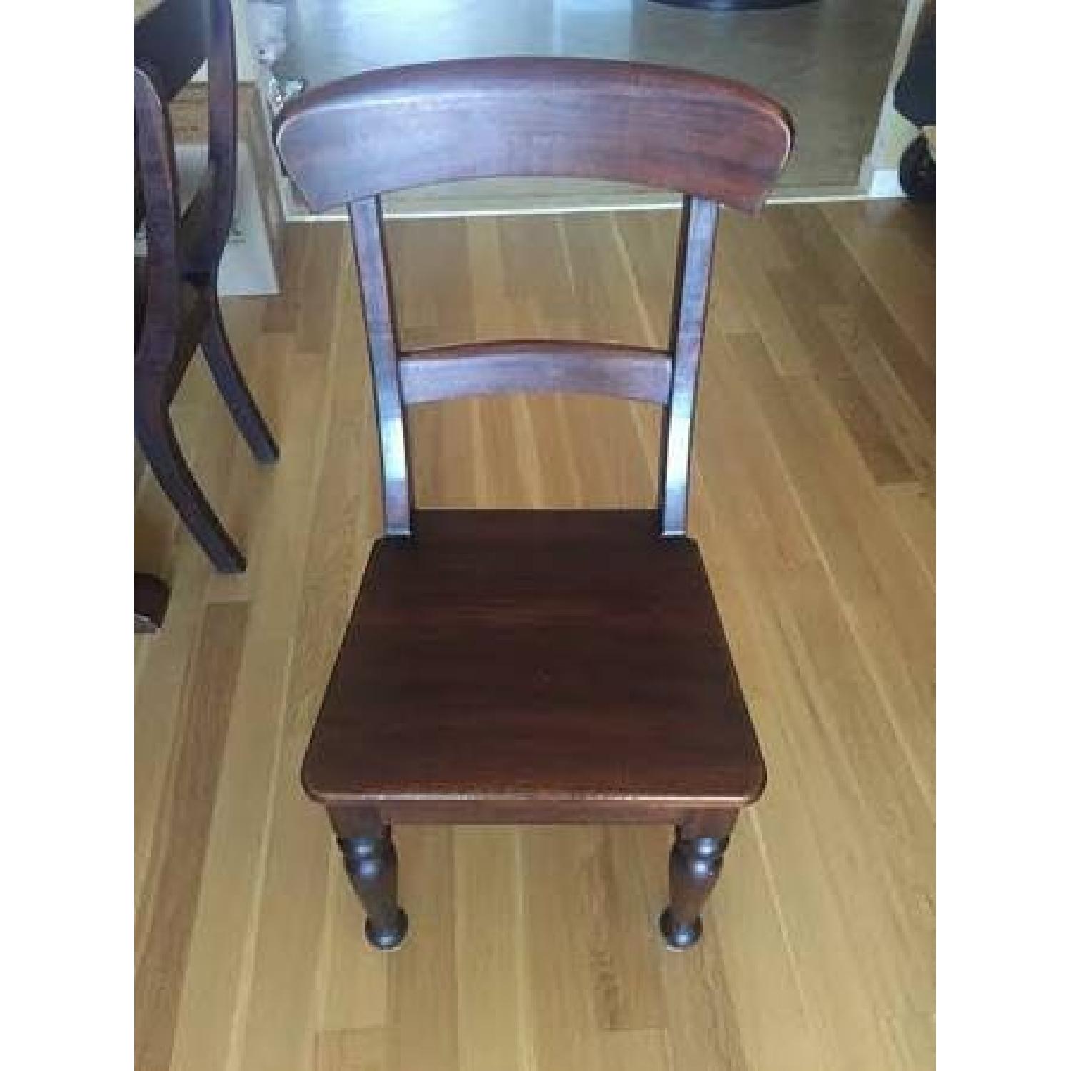 Crate & Barrel Dining Room Table w/ 4 Chairs - image-2