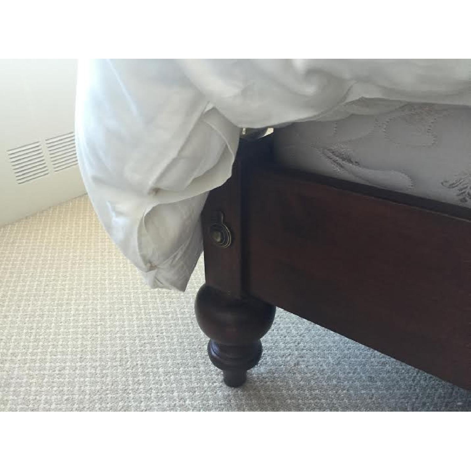 Ethan Allen Dark Wood King Bed Frame - image-3