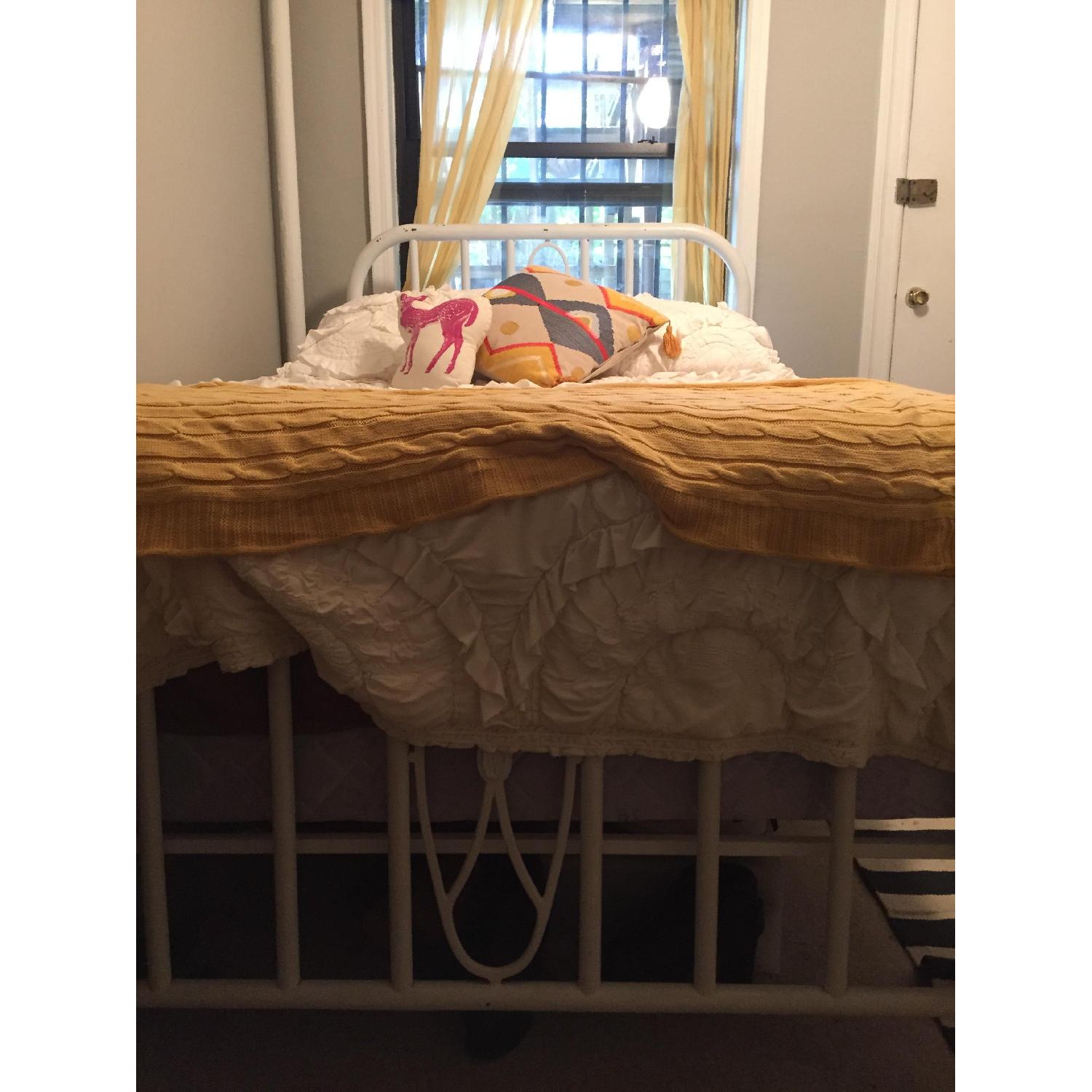 Wrought Iron Full Size Bed Frame - image-4