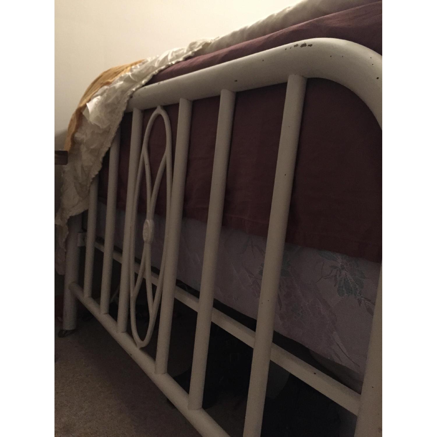 Wrought Iron Full Size Bed Frame - image-5