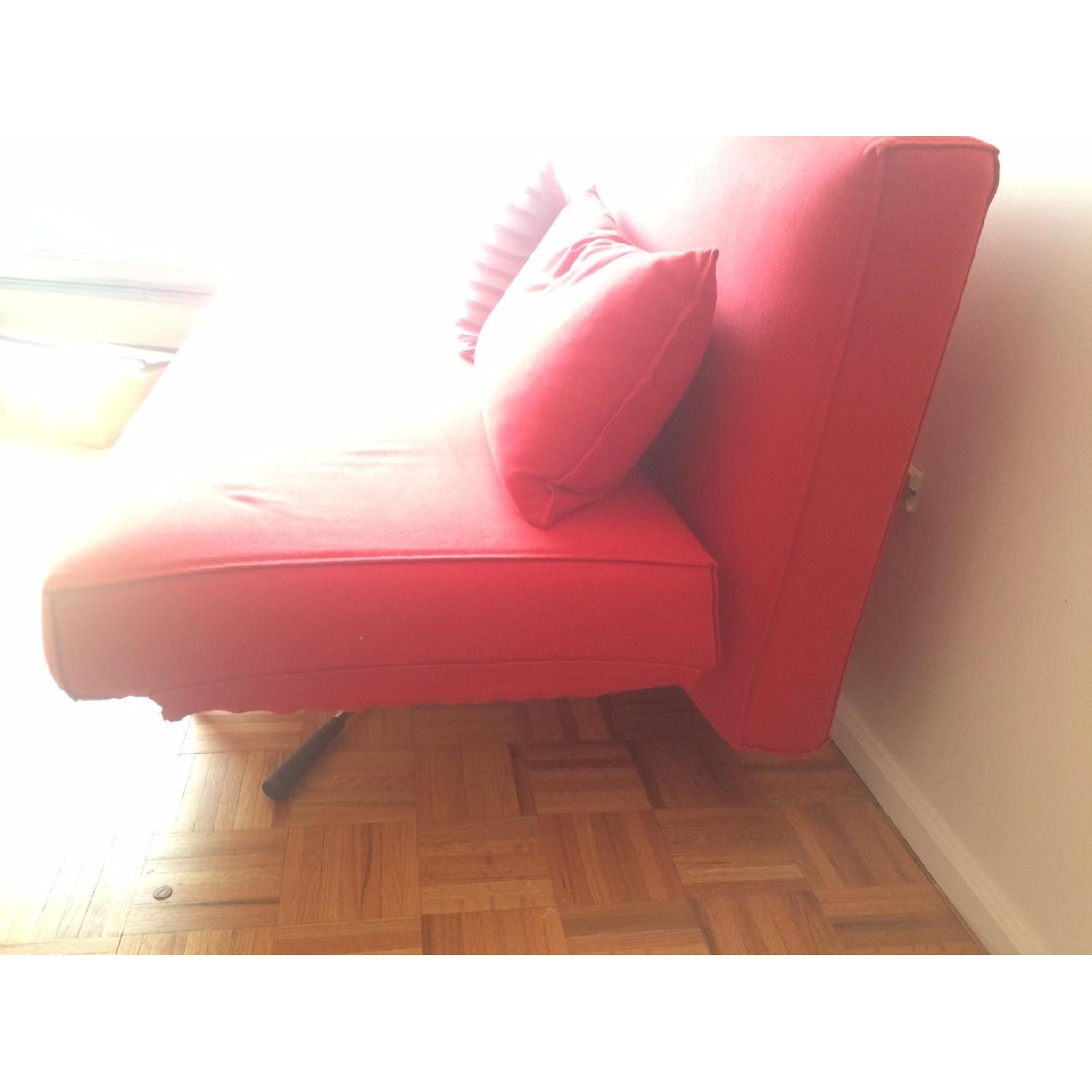 Design Within Reach Red Queen Futon/Sleeper Sofa - image-2
