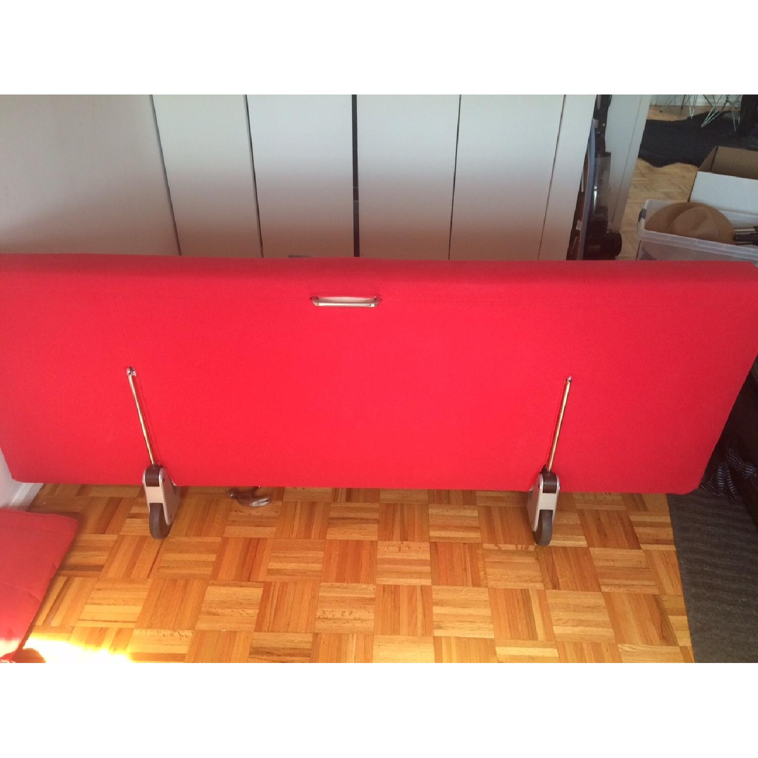 Design Within Reach Red Queen Futon/Sleeper Sofa - image-4