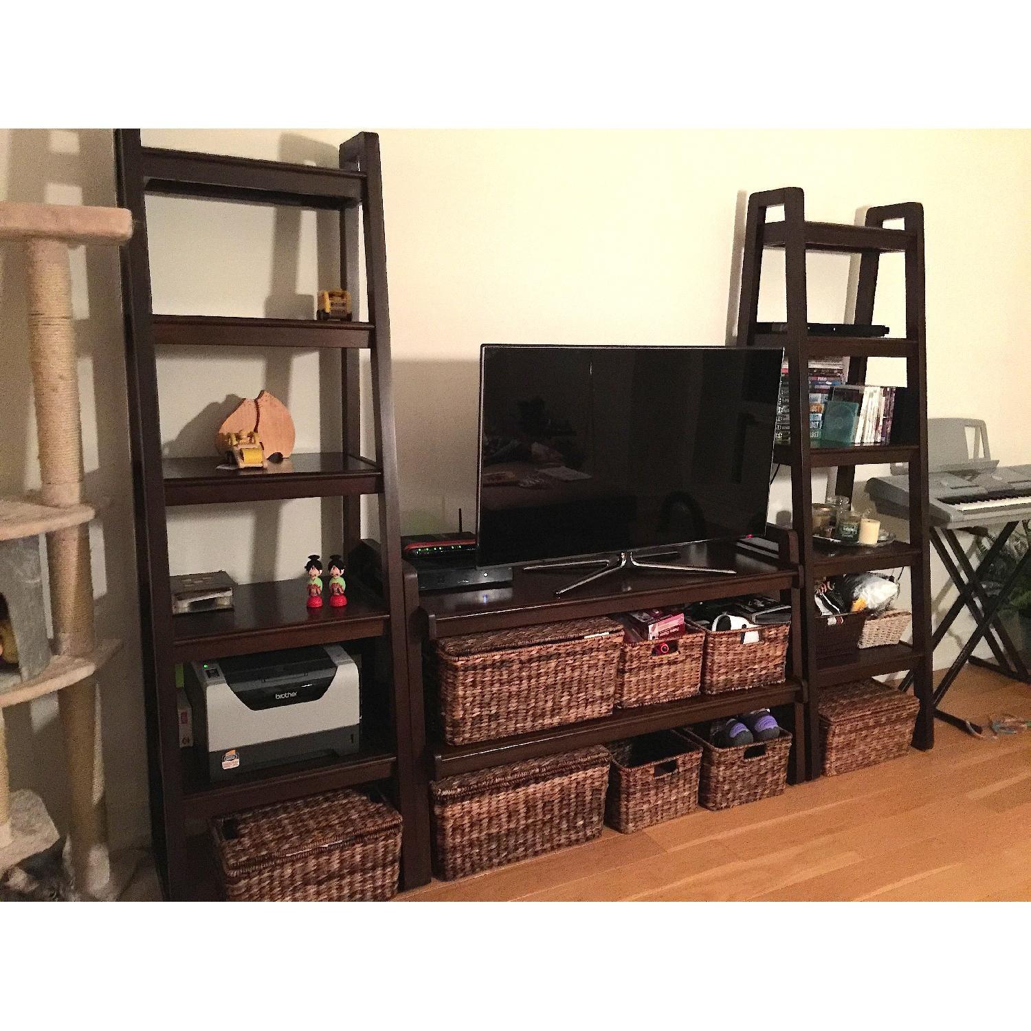 Macy's Media Storage Furniture Set/Bookshelves - image-2