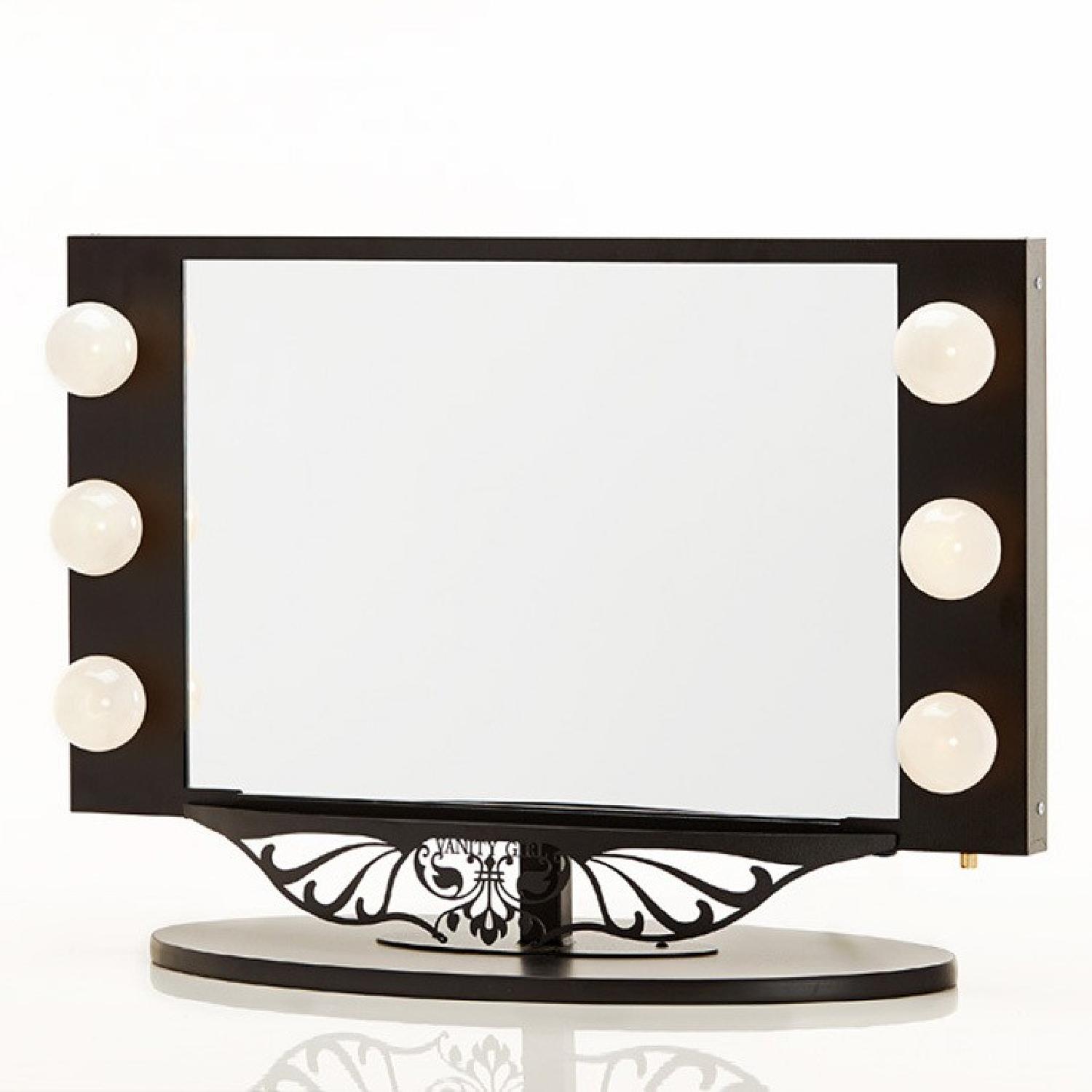 Vanity Girl Hollywood Dimmable Lighted Vanity Mirror w/ Table - image-11